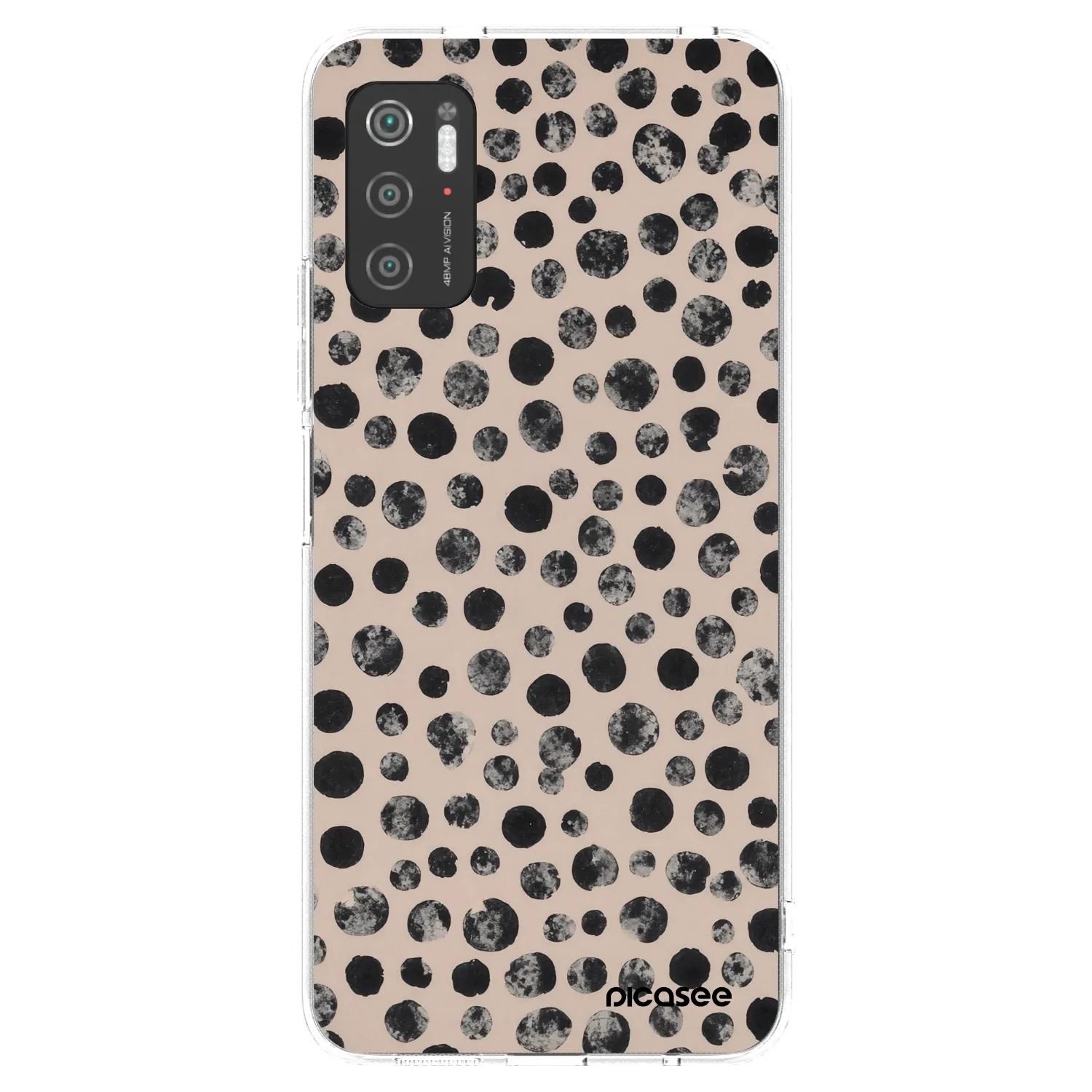 Picasee silikonski prozorni ovitek za Xiaomi Poco M3 Pro 5G - Dots
