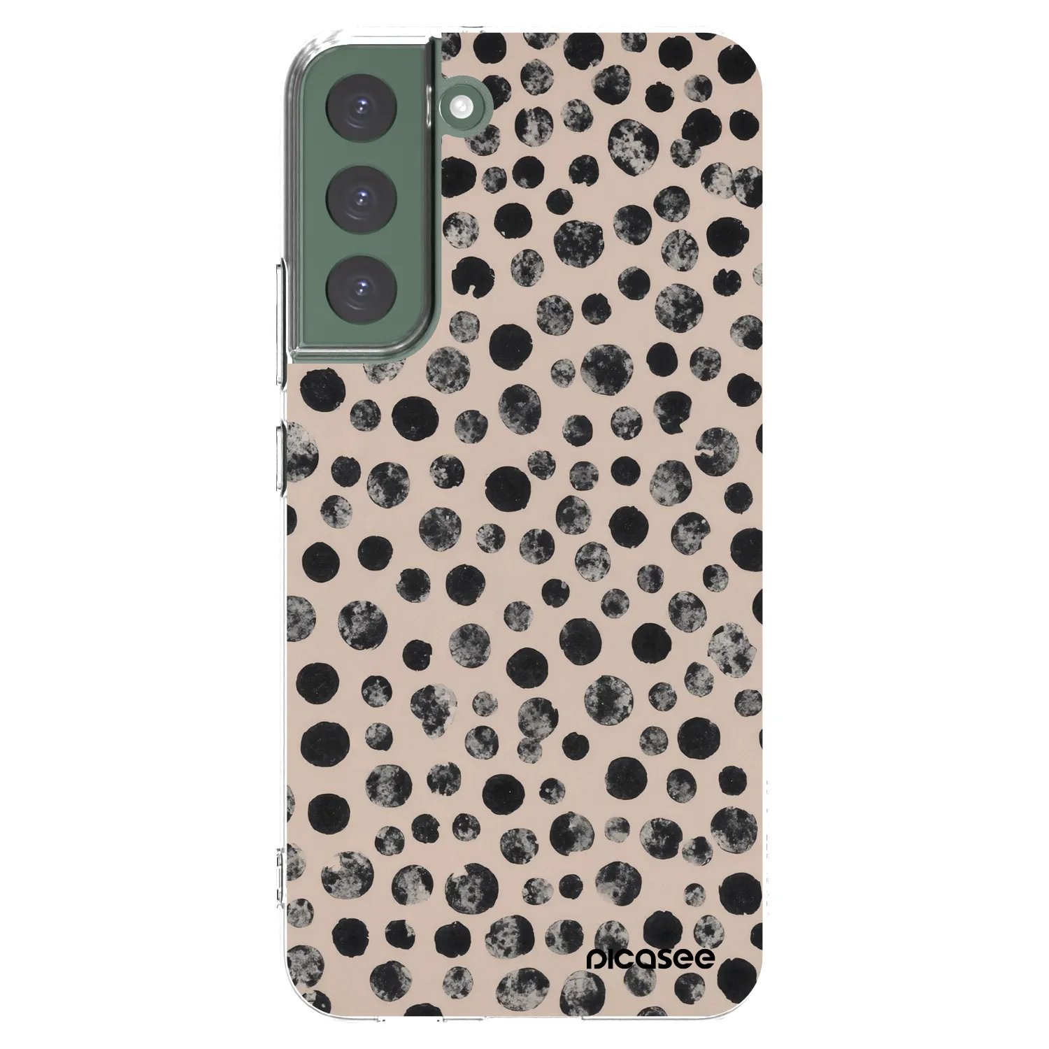 Picasee silikonski prozorni ovitek za Samsung Galaxy S22+ 5G - Dots