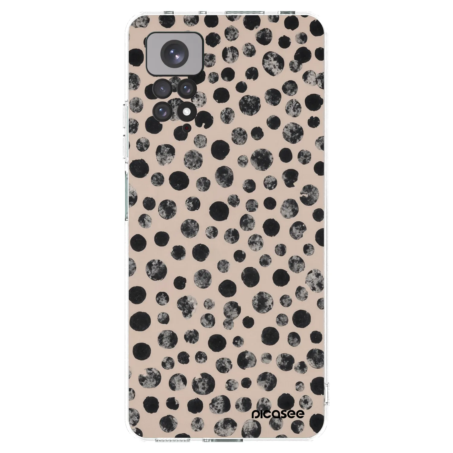 Picasee silikonski prozorni ovitek za Xiaomi Redmi Note 11S 4G - Dots
