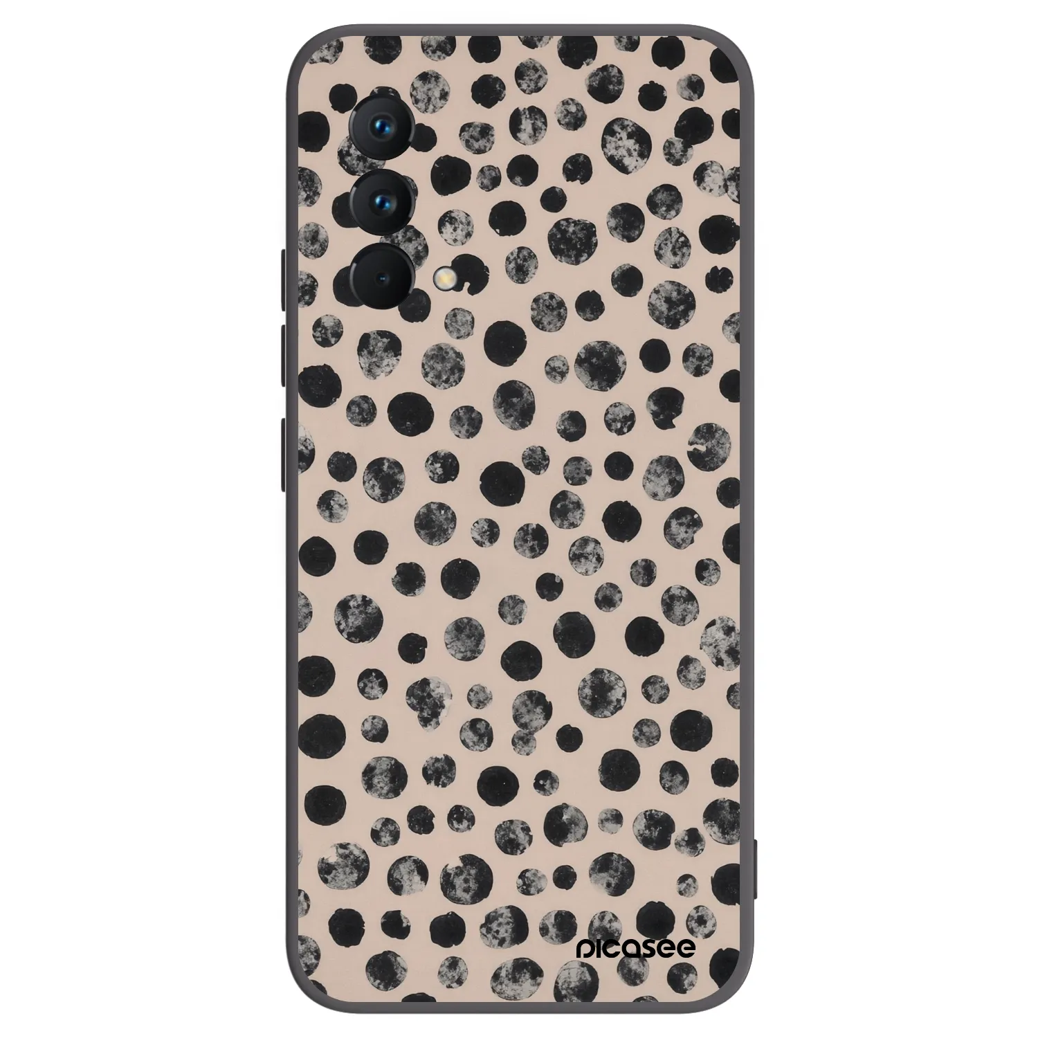 Picasee silikonski črni ovitek za Realme GT Master Edition 5G - Dots