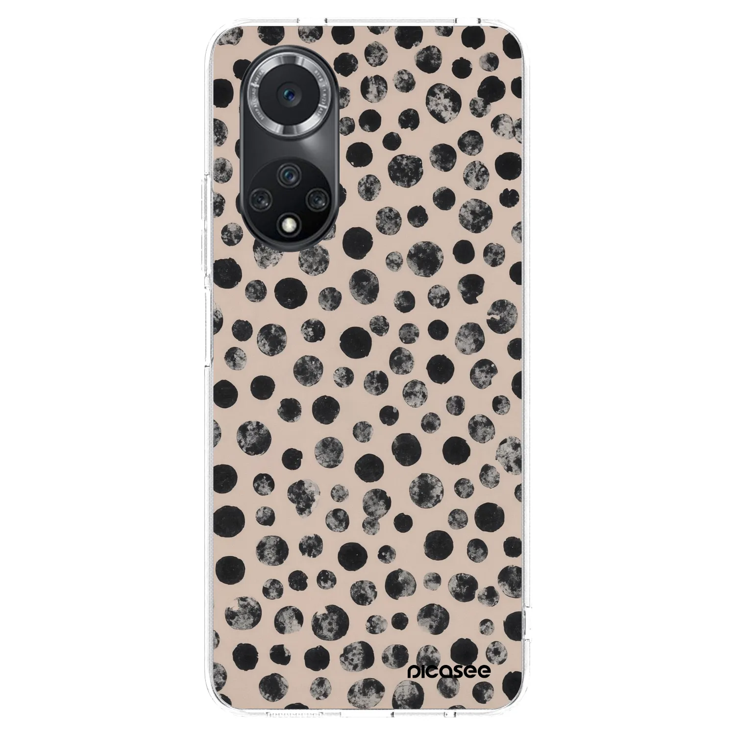 Picasee silikonski prozorni ovitek za Huawei Nova 9 SE - Dots