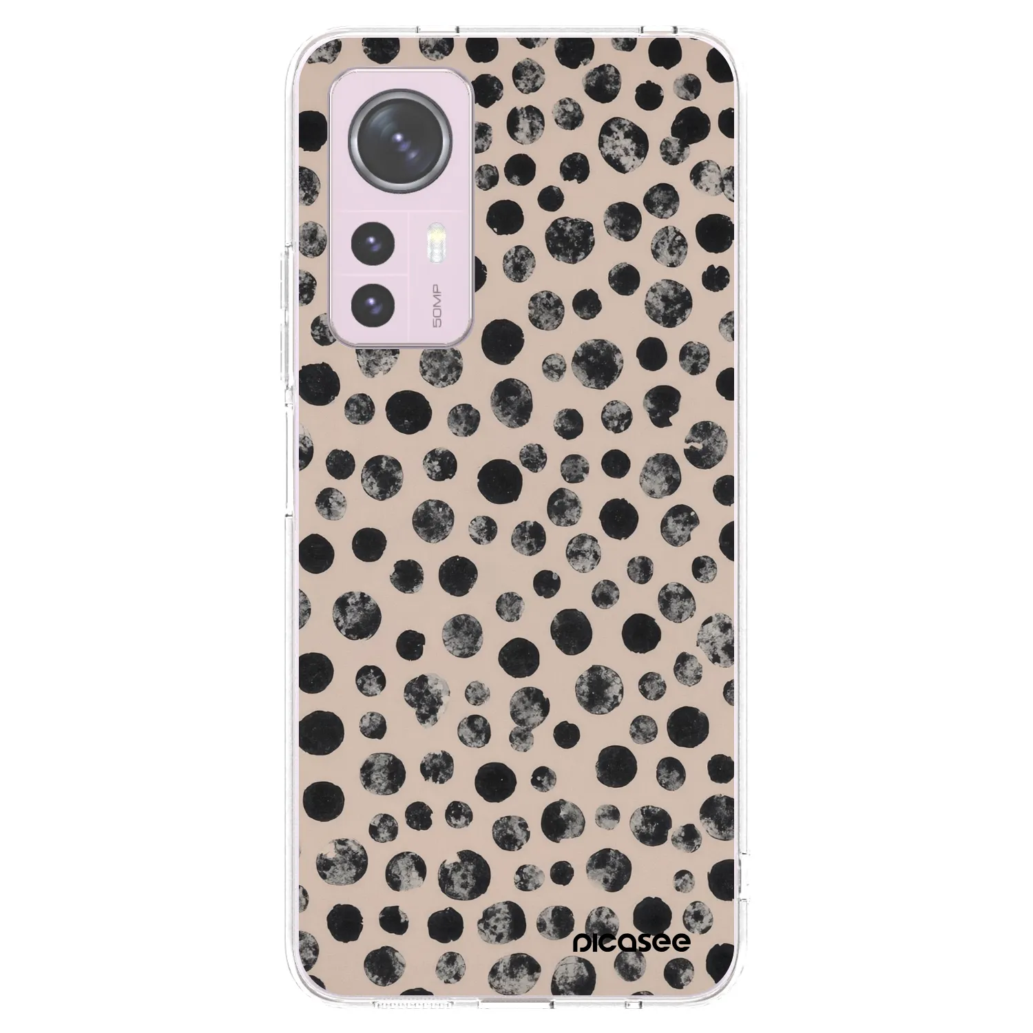 Picasee silikonski prozorni ovitek za Xiaomi 12 - Dots