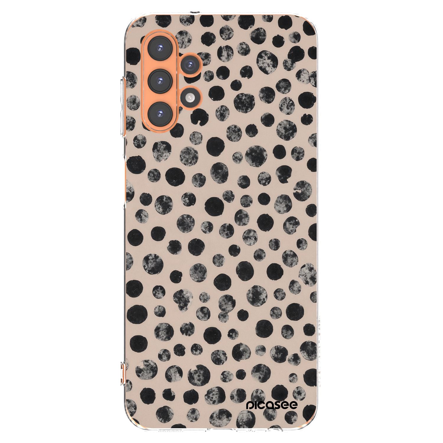 Picasee silikonski prozorni ovitek za Samsung Galaxy A13 4G A135 - Dots