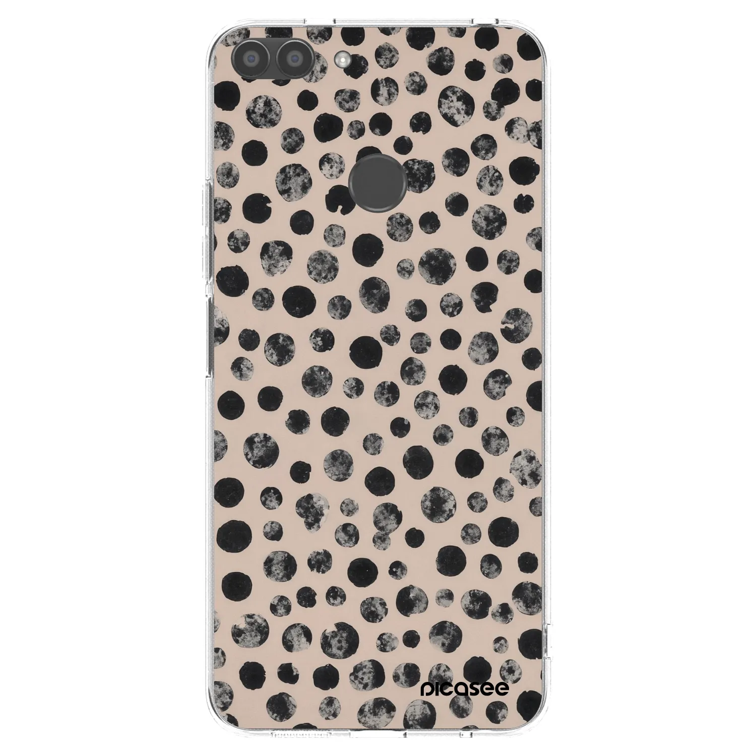 Picasee silikonski prozorni ovitek za Huawei P Smart - Dots