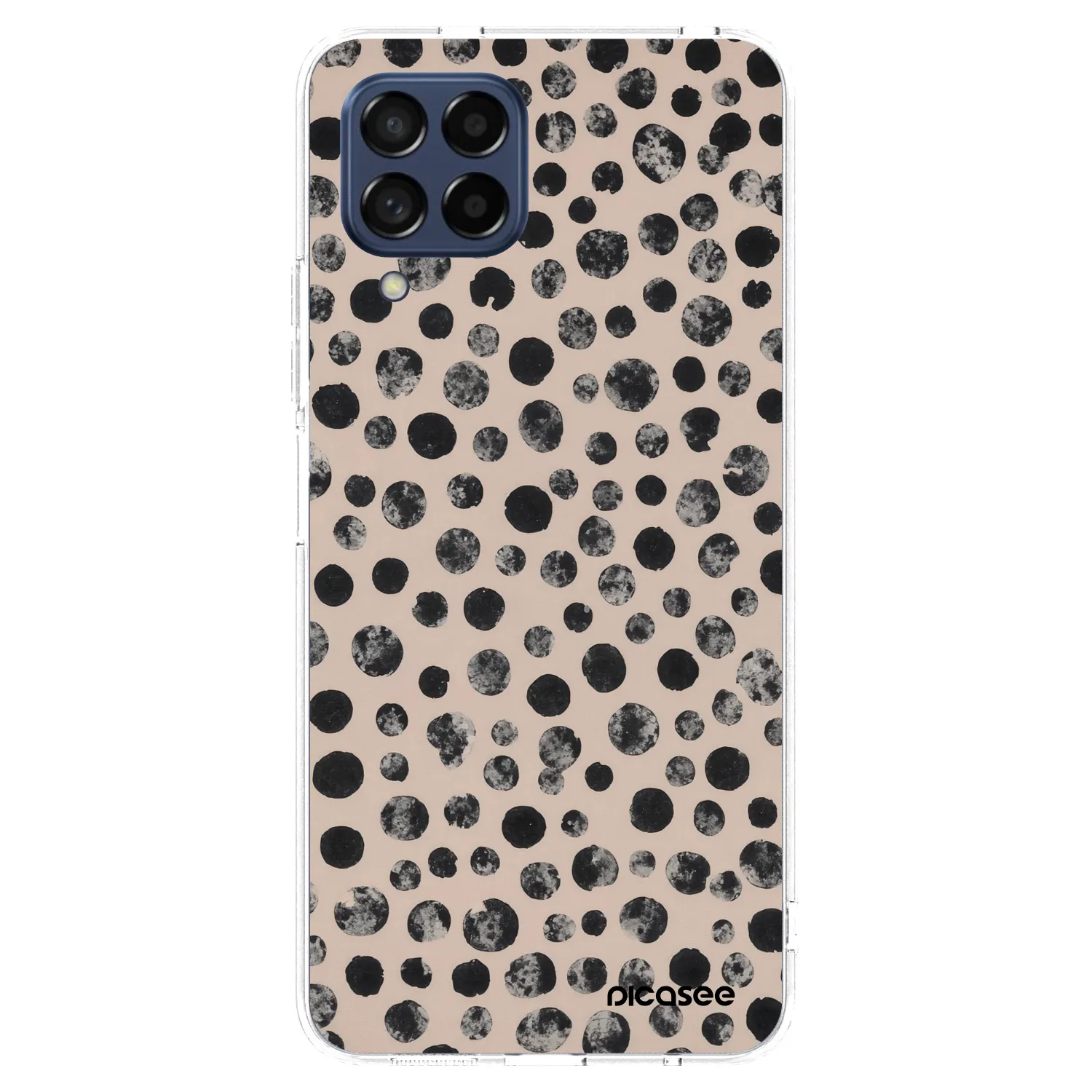 Picasee silikonski prozorni ovitek za Samsung Galaxy M53 5G - Dots