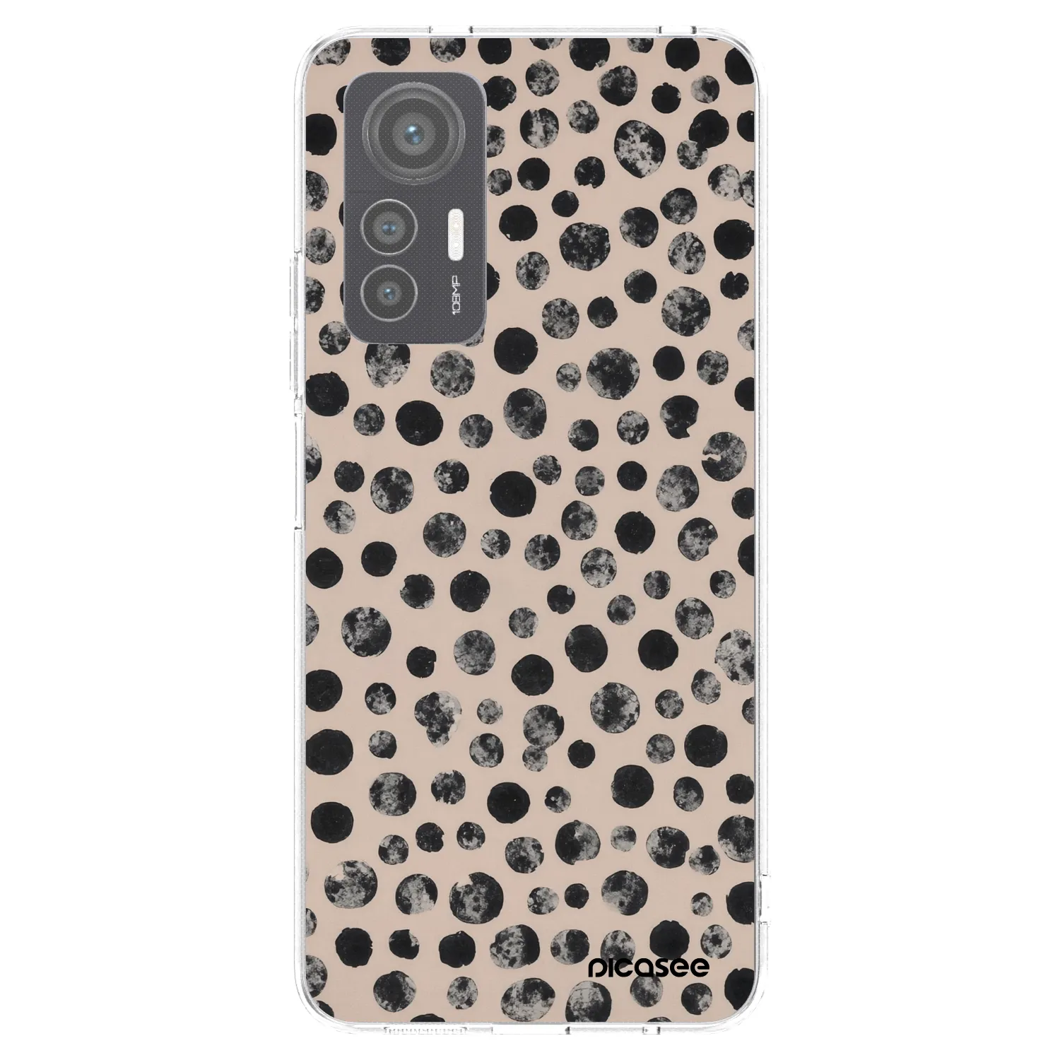Picasee silikonski prozorni ovitek za Xiaomi 12 Lite - Dots