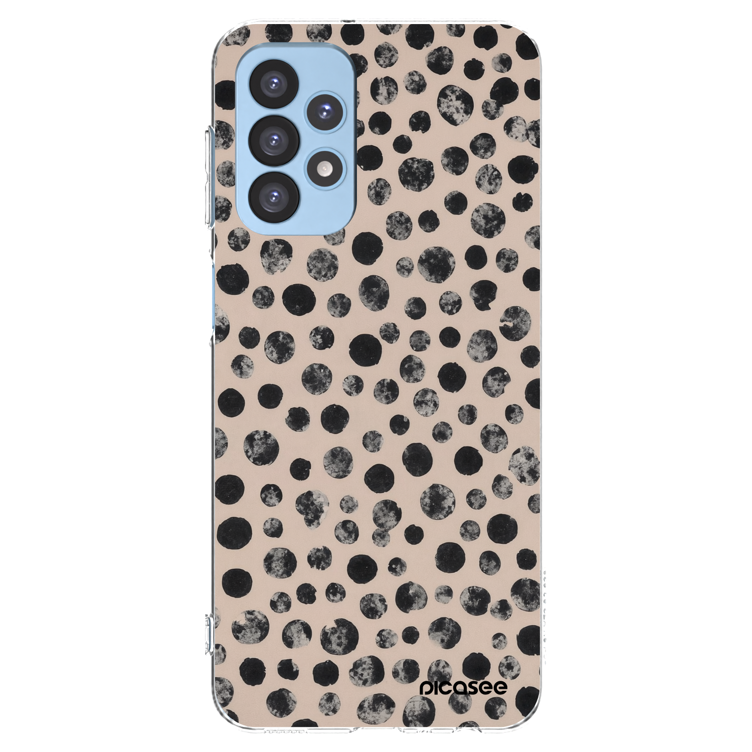 Picasee silikonski prozorni ovitek za Samsung Galaxy A23 A235F 4G - Dots