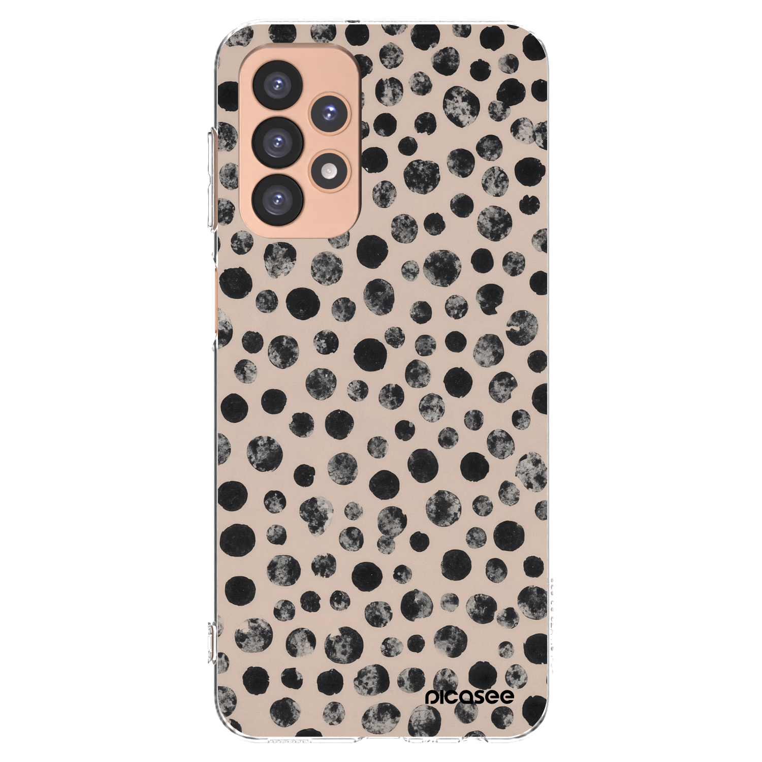 Picasee silikonski prozorni ovitek za Samsung Galaxy A23 A236B 5G - Dots