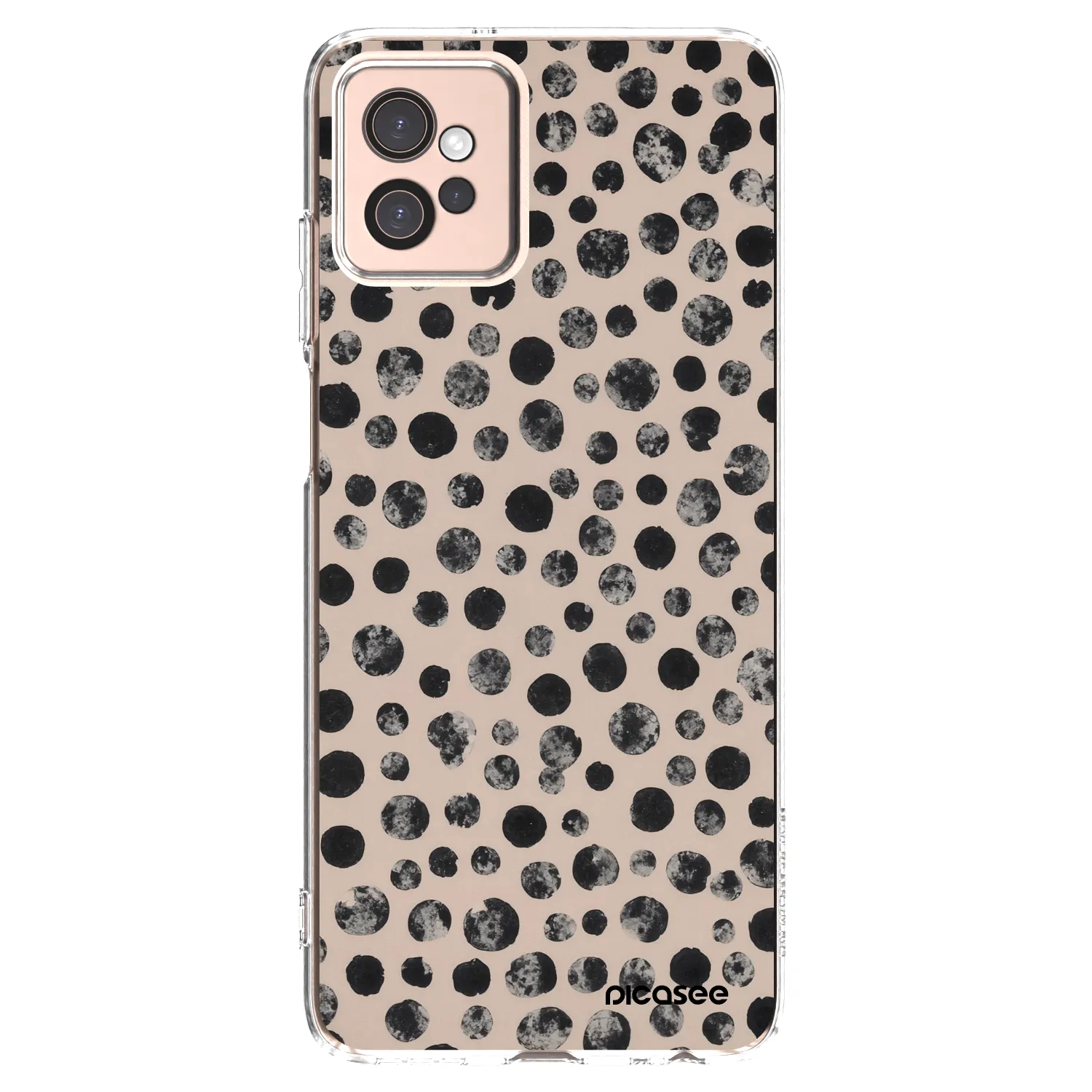 Picasee silikonski prozorni ovitek za Motorola Moto G32 - Dots
