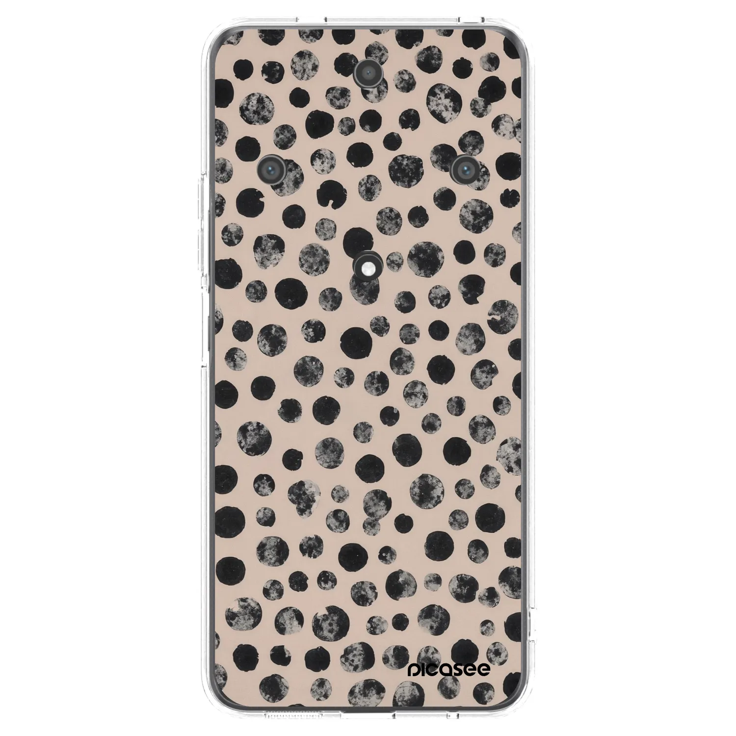 Picasee silikonski prozorni ovitek za Honor Magic5 Lite 5G - Dots