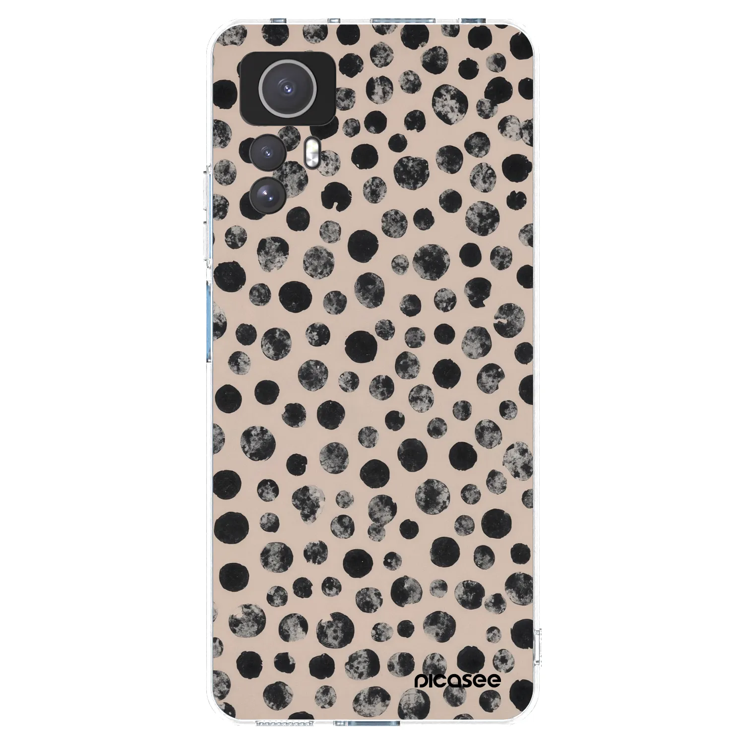 Picasee silikonski prozorni ovitek za Xiaomi Redmi Note 12S - Dots