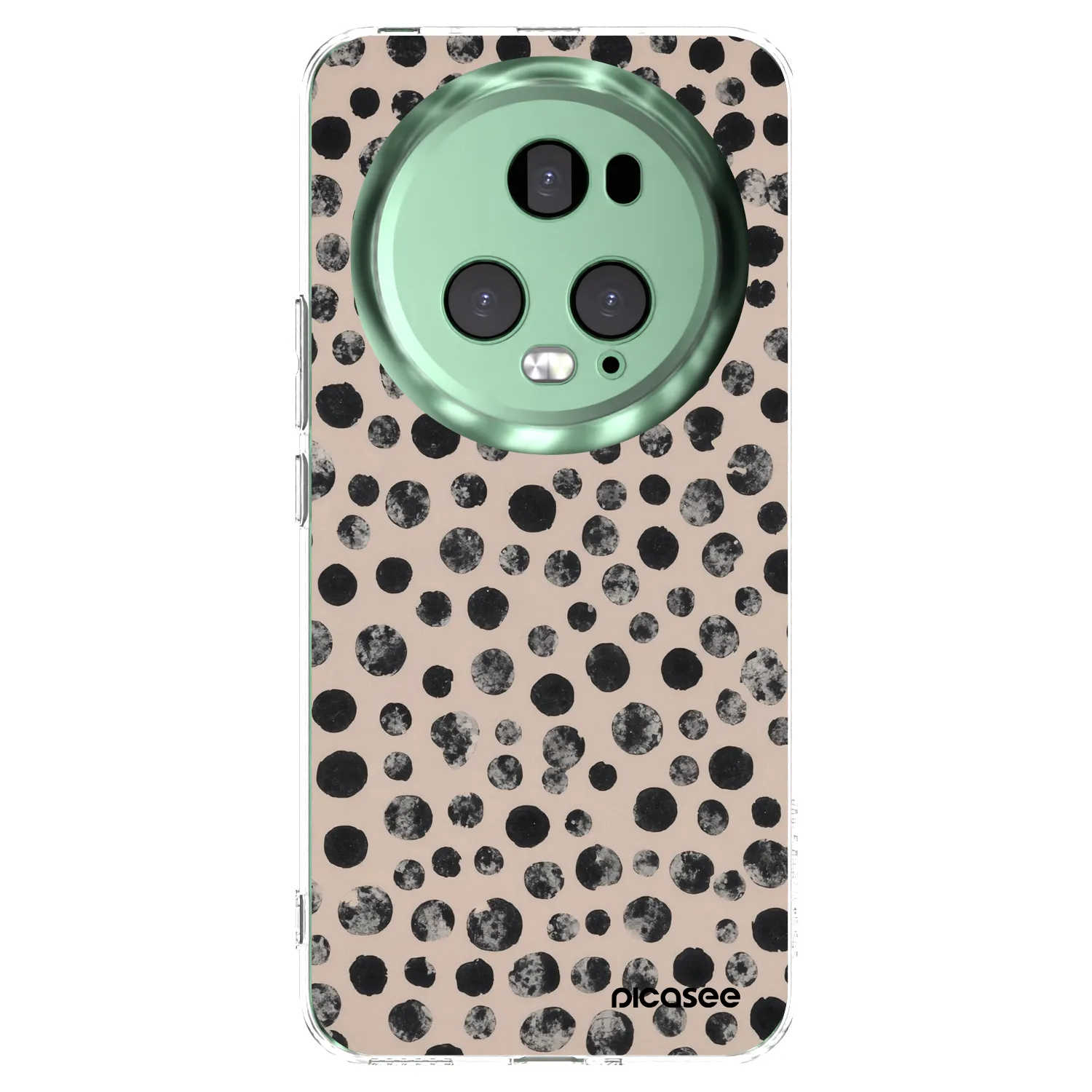 Picasee silikonski prozorni ovitek za Honor Magic5 Pro - Dots