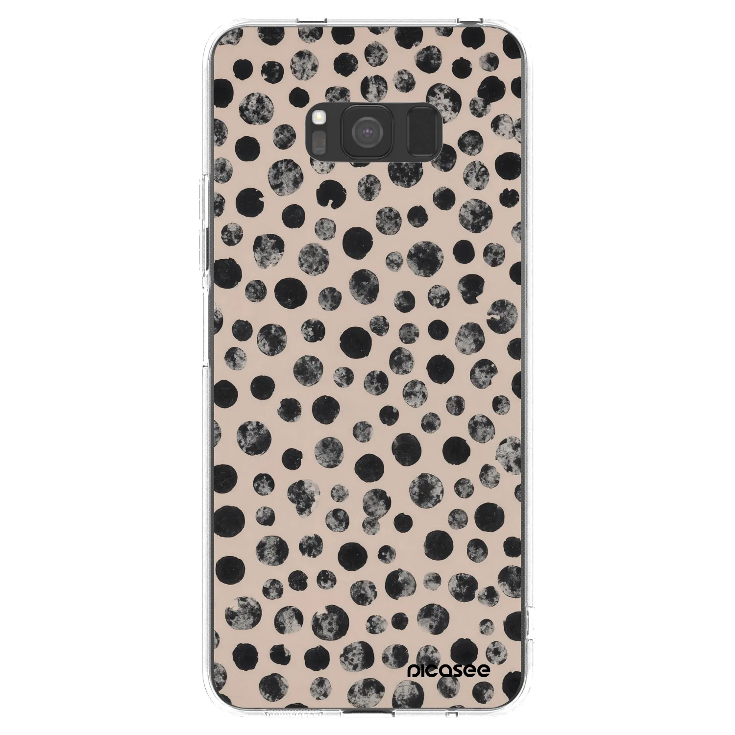 Picasee silikonski prozorni ovitek za Samsung Galaxy S8 G950F - Dots
