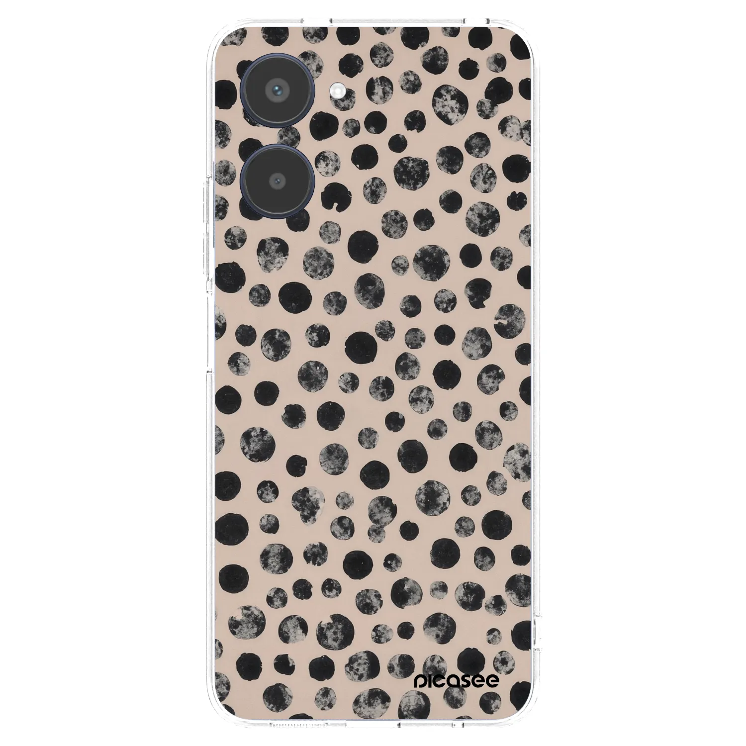 Picasee silikonski prozorni ovitek za Realme 10 4G - Dots