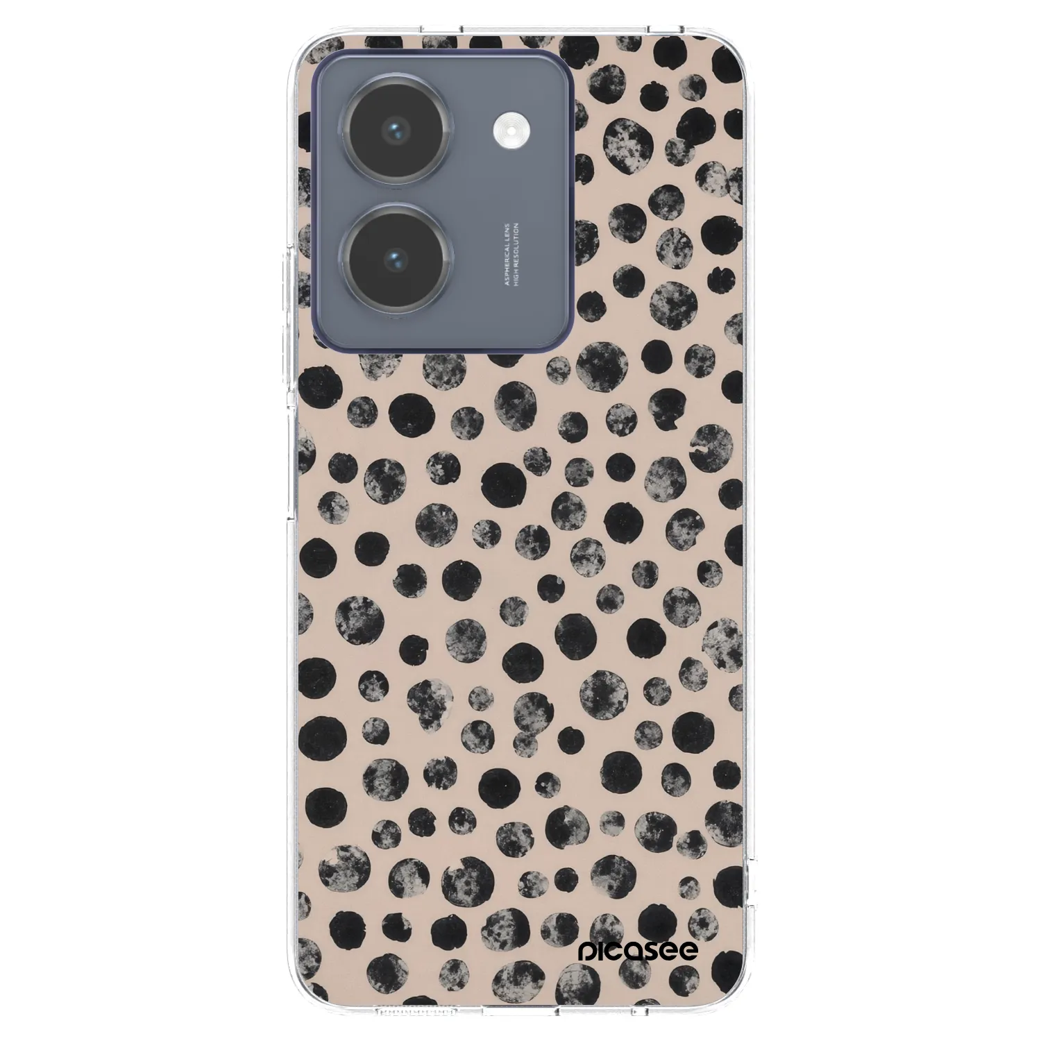 Picasee silikonski prozorni ovitek za Vivo Y36 4G - Dots
