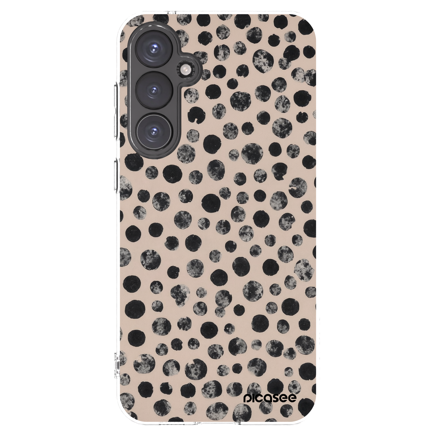 Picasee silikonski prozorni ovitek za Samsung Galaxy S23 FE S711B - Dots