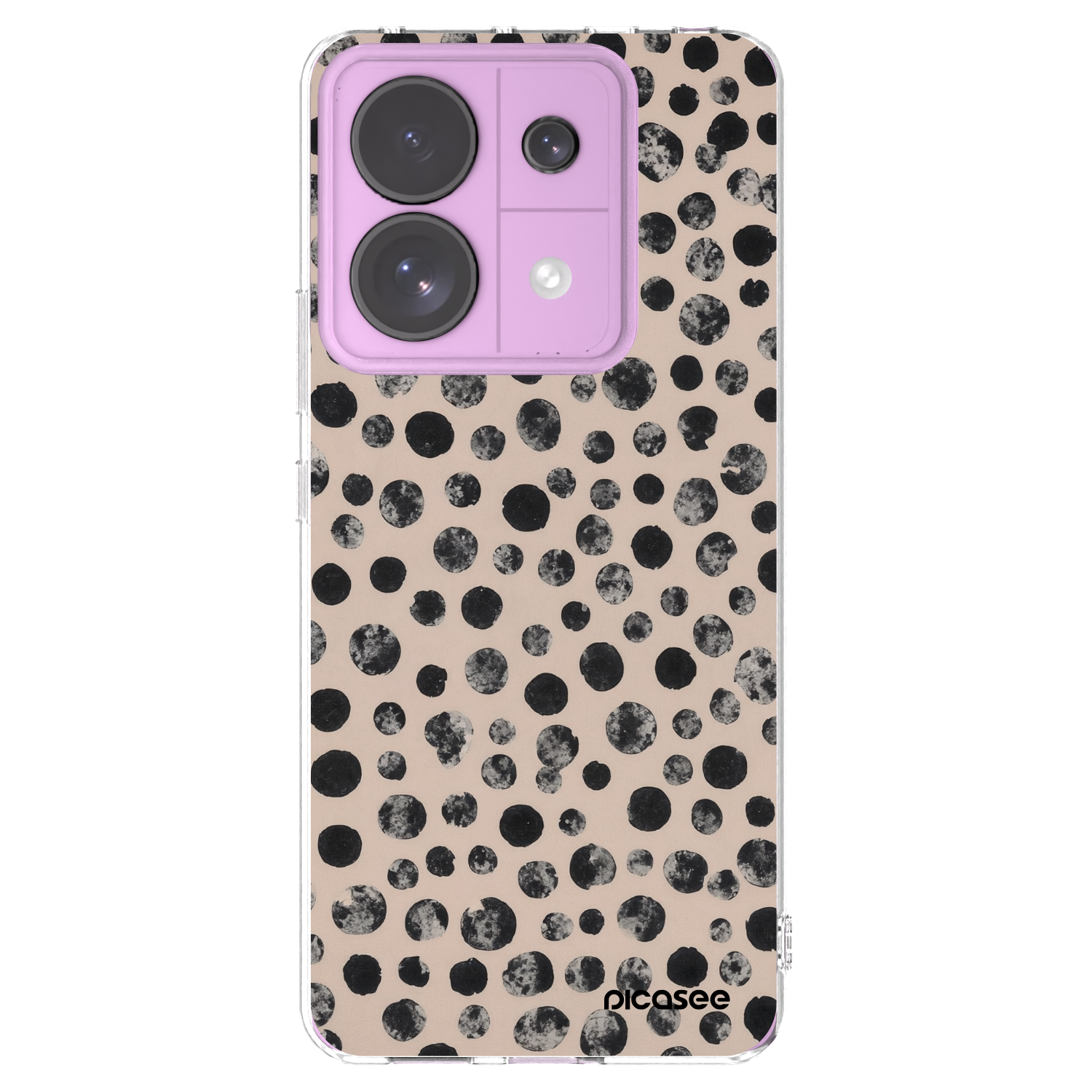 Picasee silikonski prozorni ovitek za Xiaomi Redmi Note 13 Pro 5G - Dots