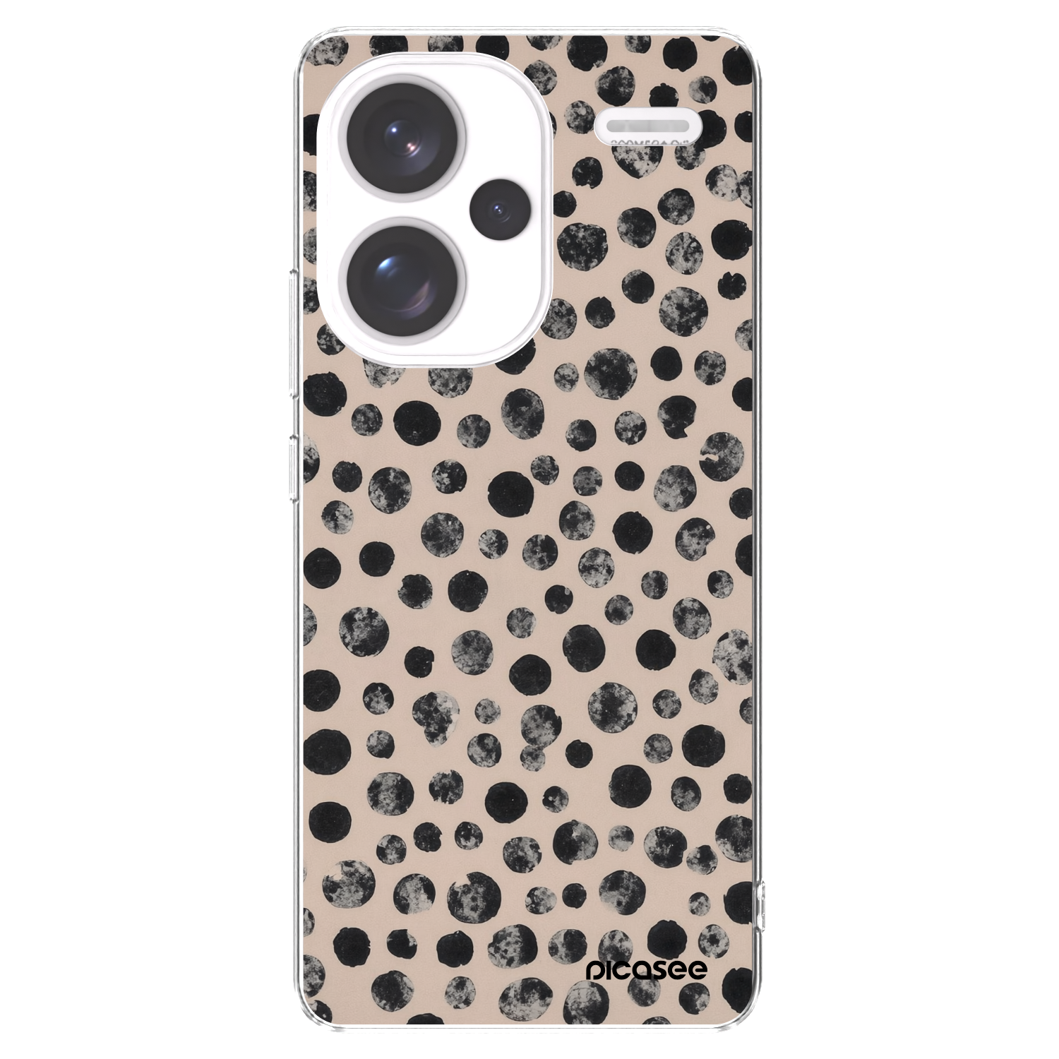 Picasee silikonski prozorni ovitek za Xiaomi Redmi Note 13 Pro+ 5G - Dots