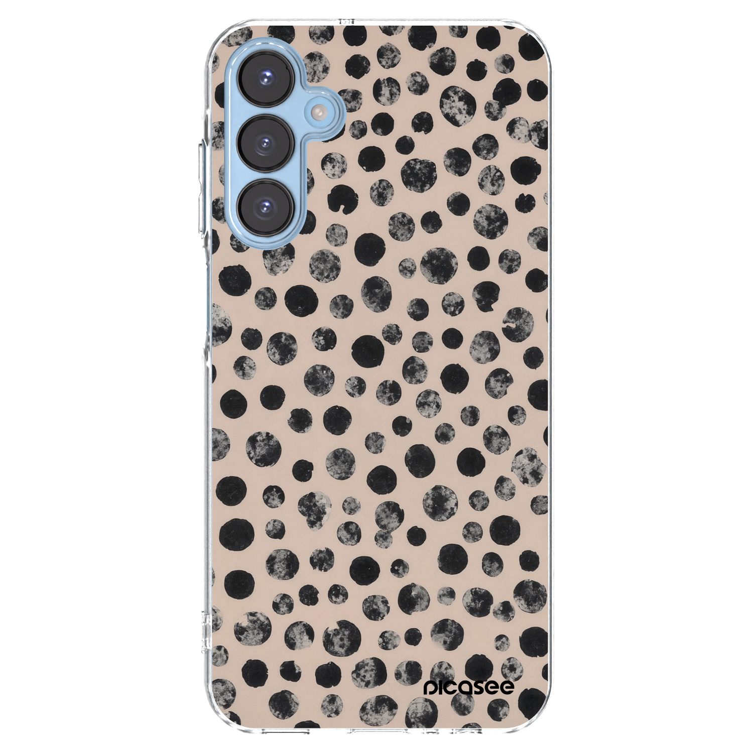 Picasee silikonski prozorni ovitek za Samsung Galaxy A15 A156B 5G - Dots