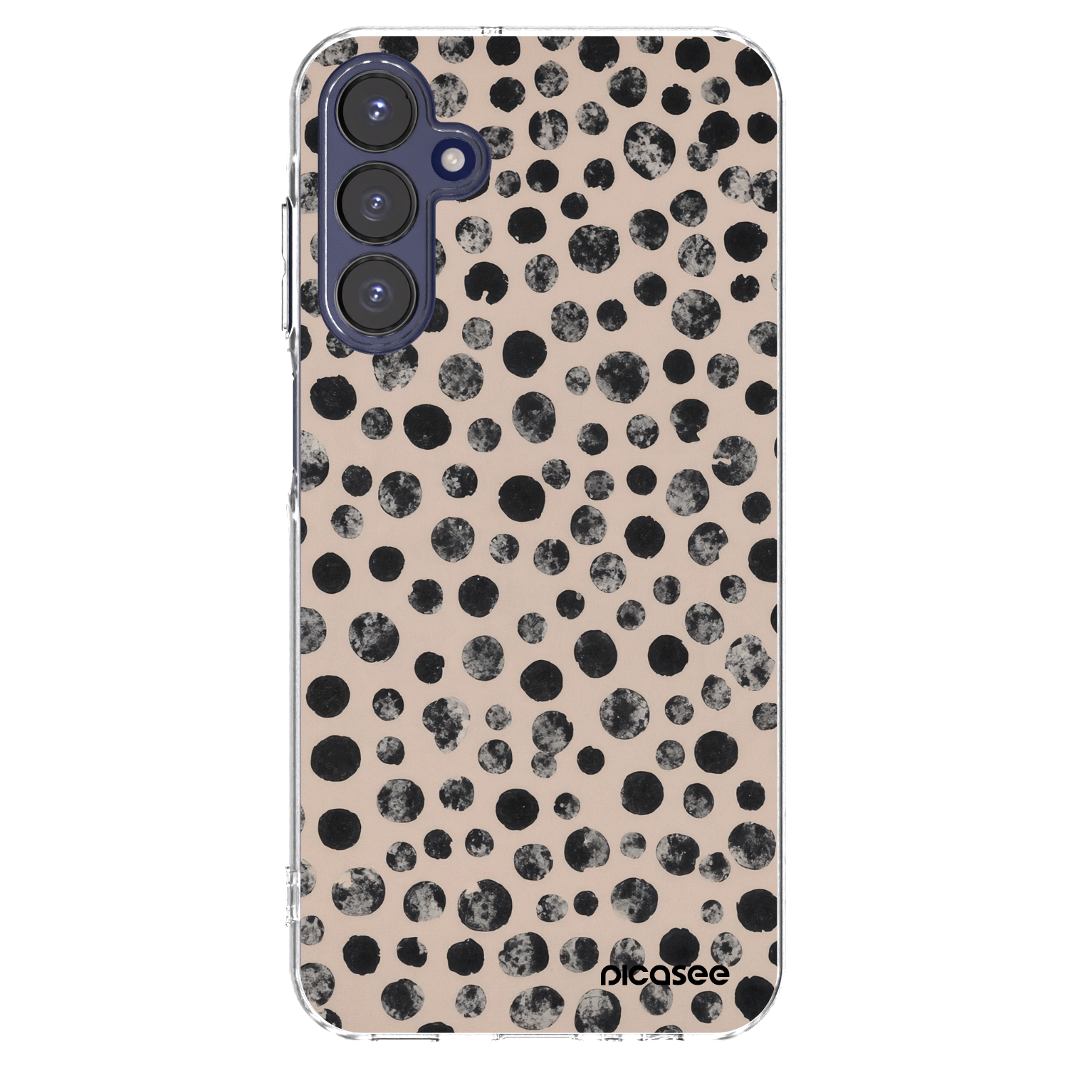 Picasee silikonski prozorni ovitek za Samsung Galaxy A15 A155F 4G - Dots