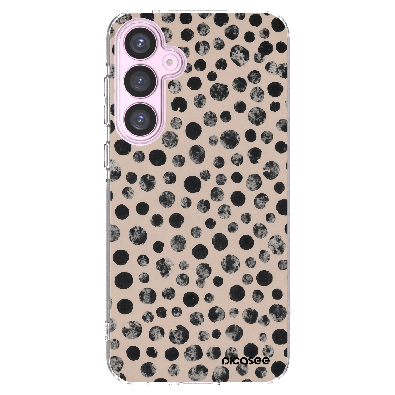 Picasee silikonski prozorni ovitek za Samsung Galaxy A55 5G A556B - Dots