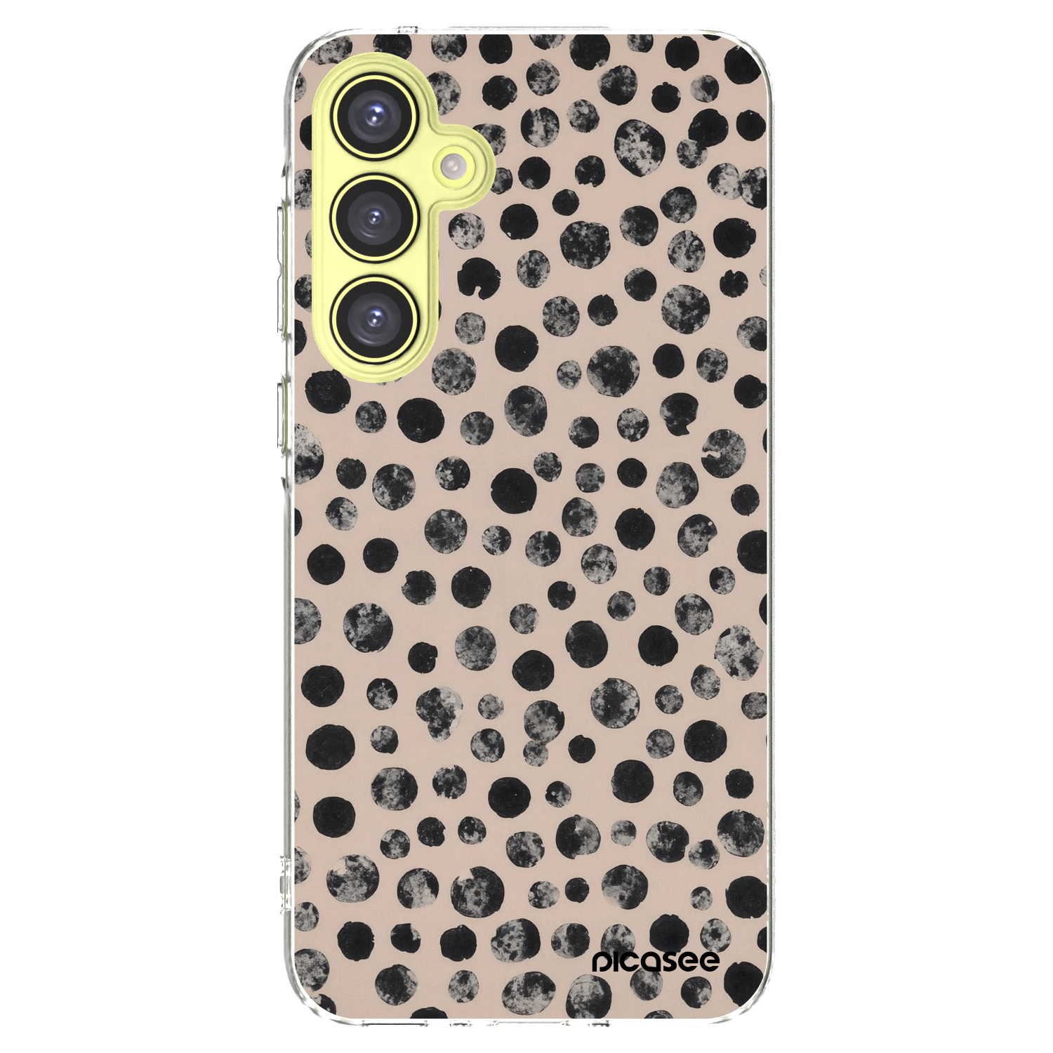 Picasee silikonski prozorni ovitek za Samsung Galaxy A35 5G A356B - Dots
