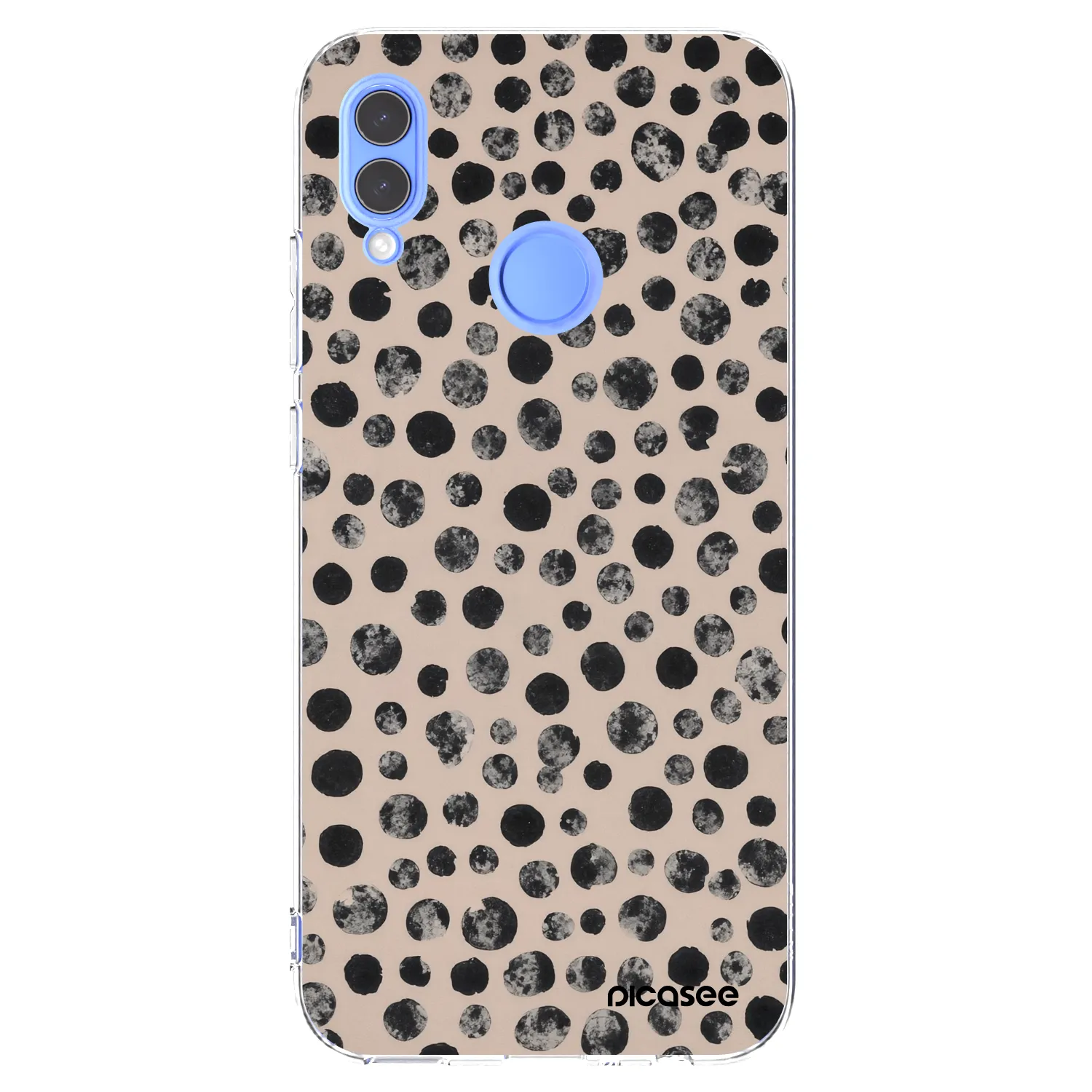 Picasee silikonski prozorni ovitek za Huawei P Smart 2019 - Dots