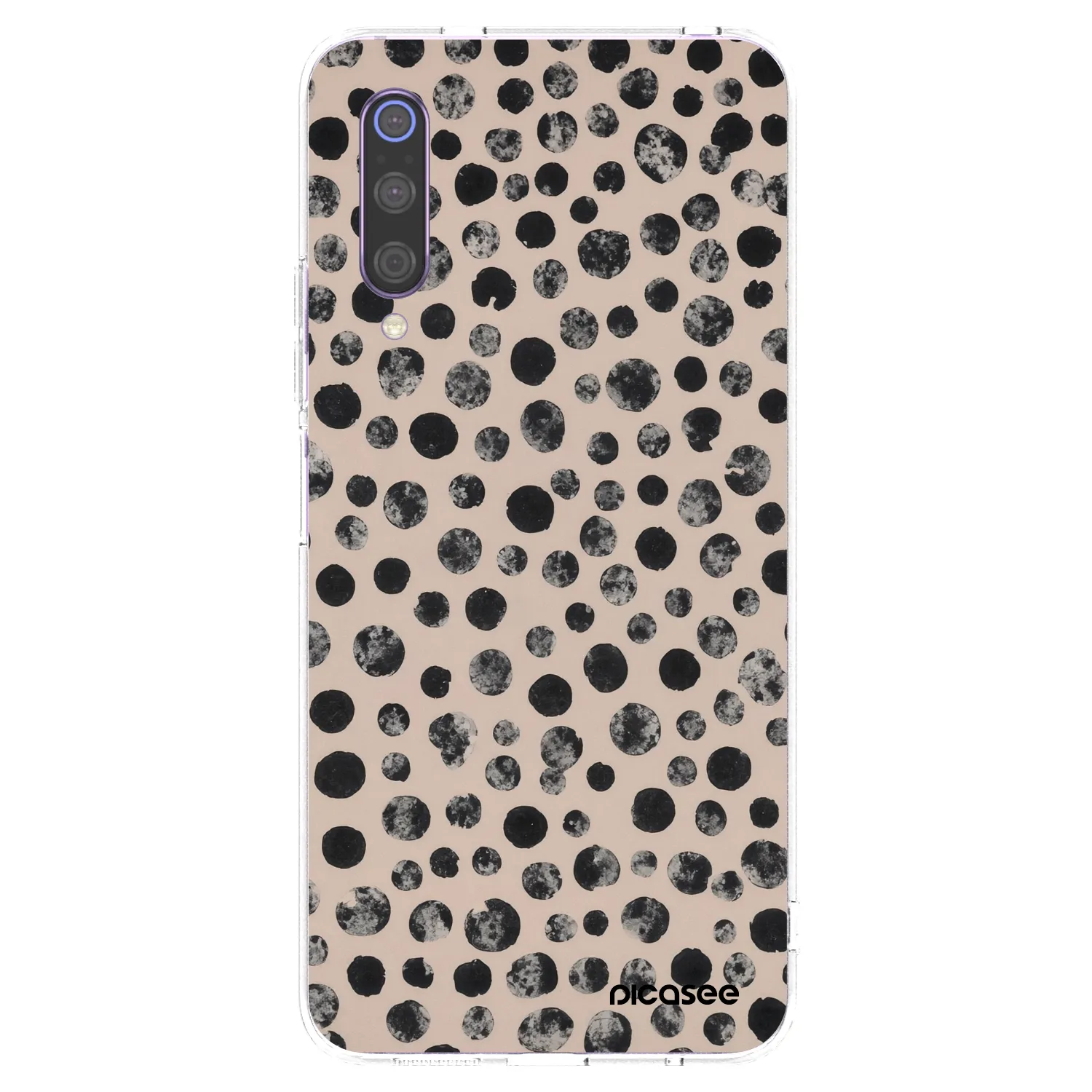 Picasee silikonski prozorni ovitek za Xiaomi Mi 9 - Dots