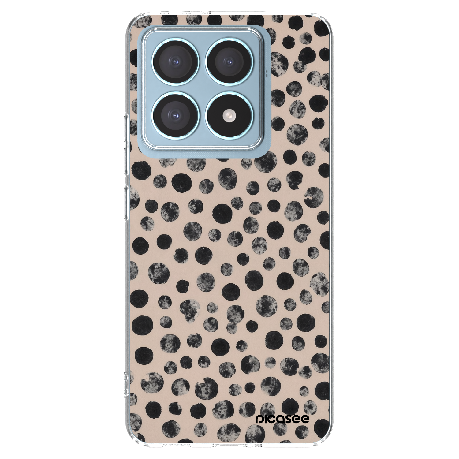 Picasee silikonski prozorni ovitek za Xiaomi 14T Pro - Dots
