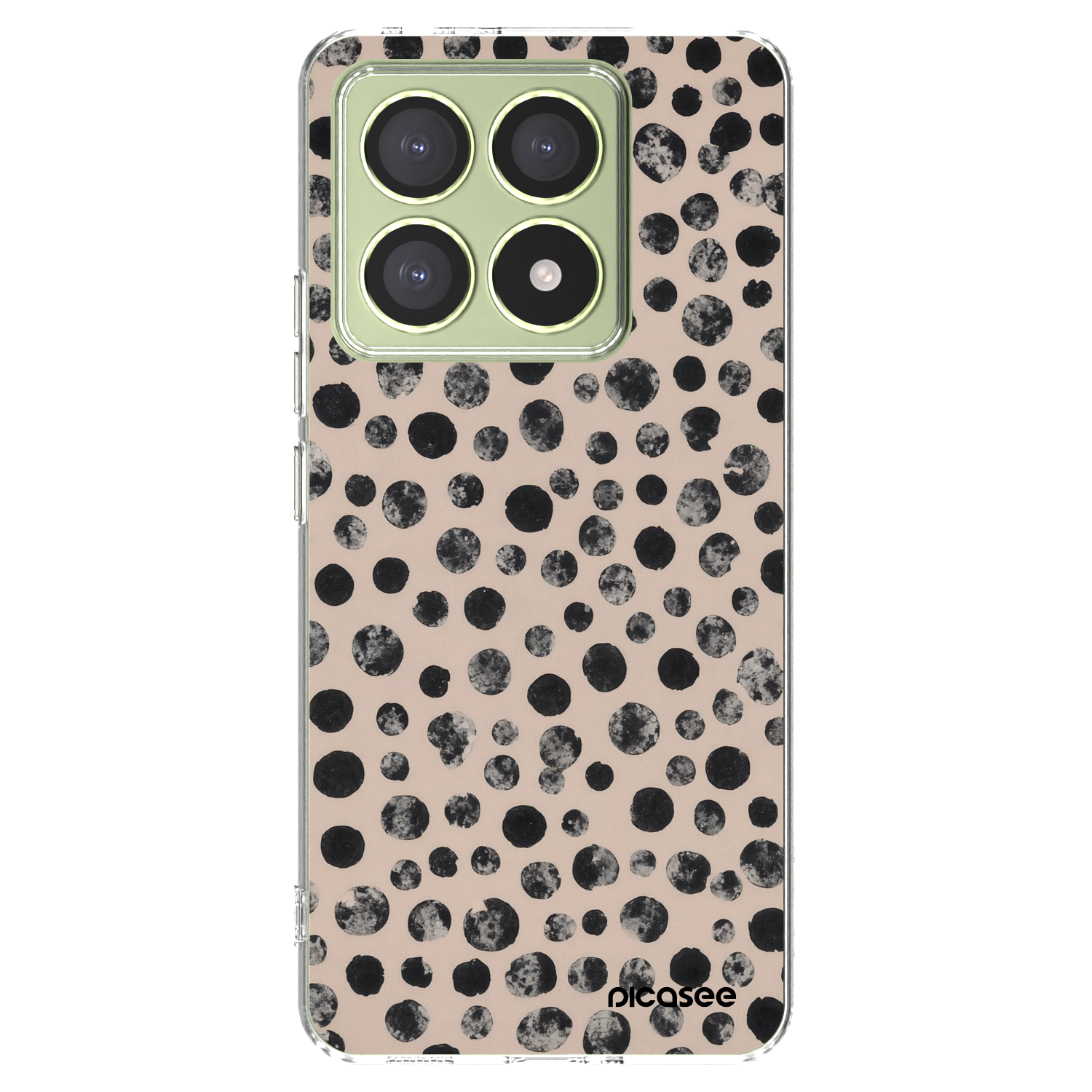 Picasee silikonski prozorni ovitek za Xiaomi 14T - Dots