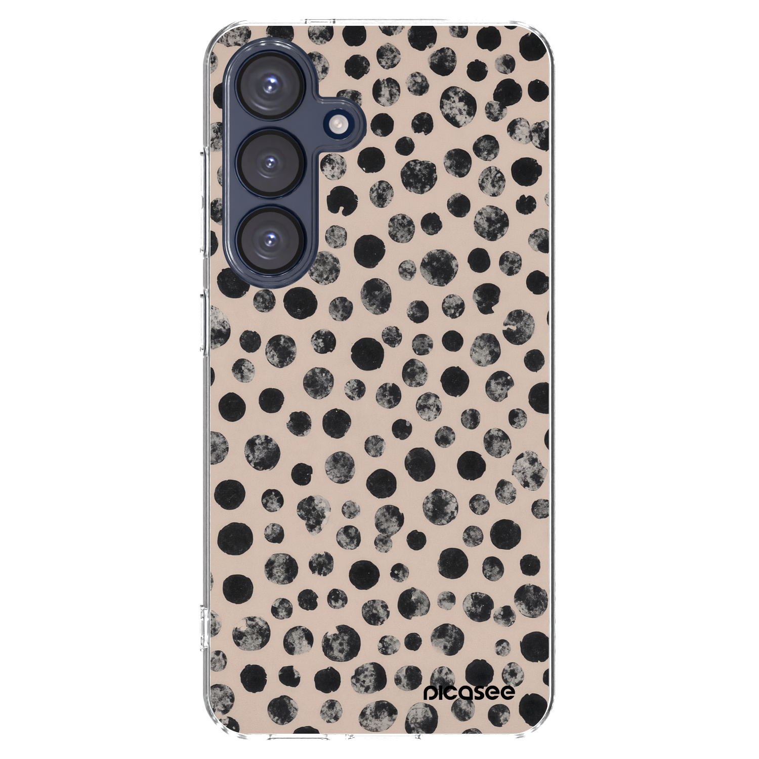 Picasee silikonski prozorni ovitek za Samsung Galaxy S25 5G - Dots