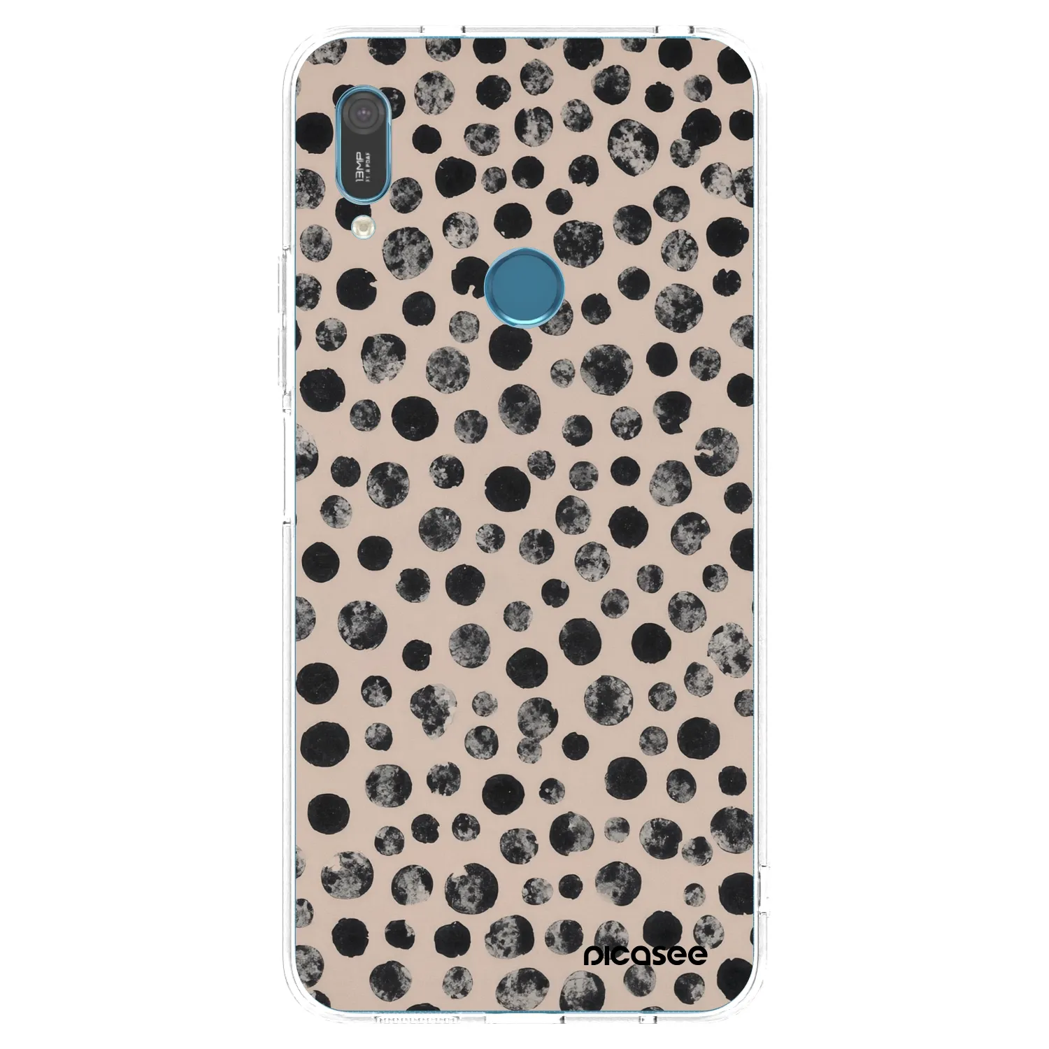 Picasee silikonski prozorni ovitek za Huawei Y6 2019 - Dots