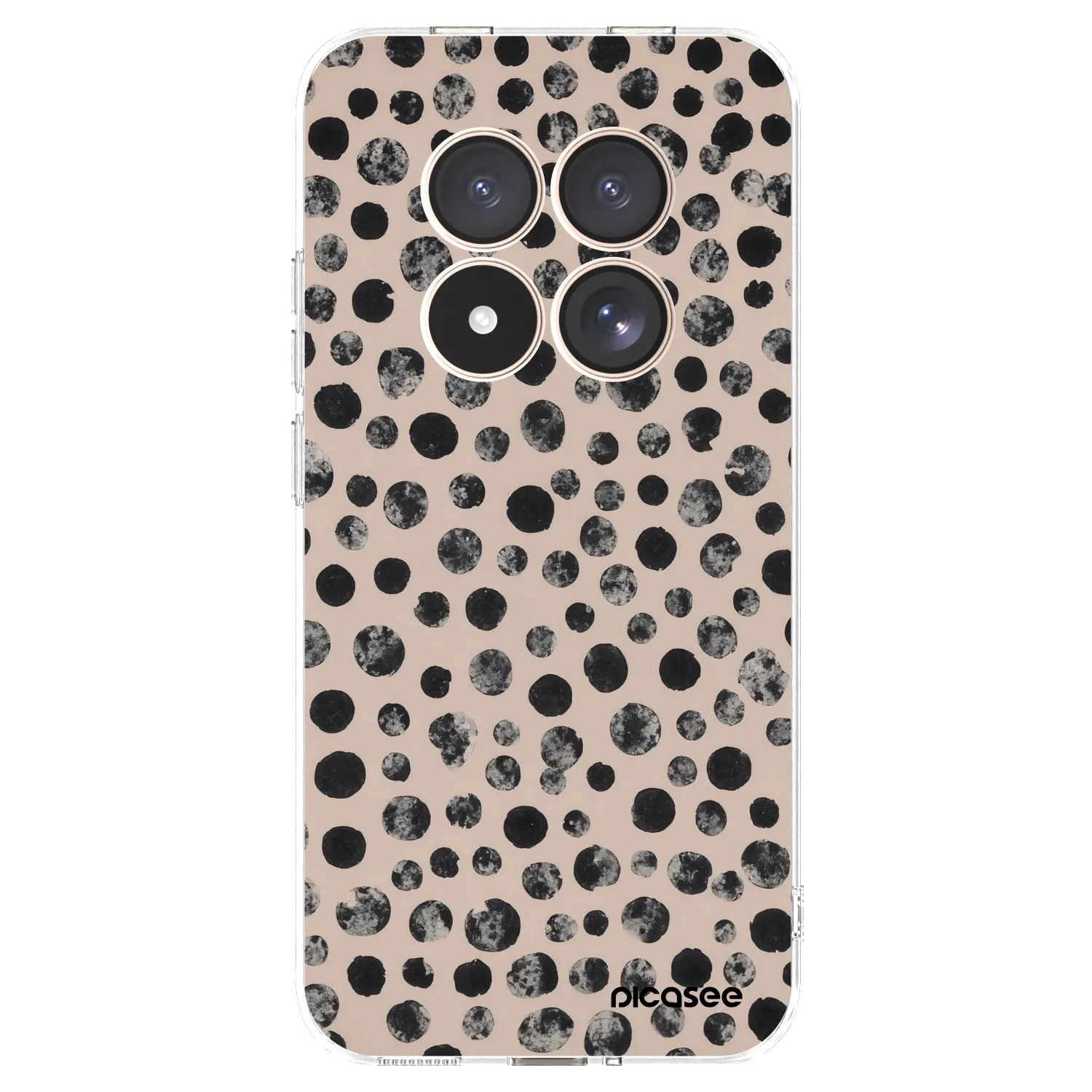 Picasee silikonski prozorni ovitek za Xiaomi Redmi Note 15 Pro 4G - Dots
