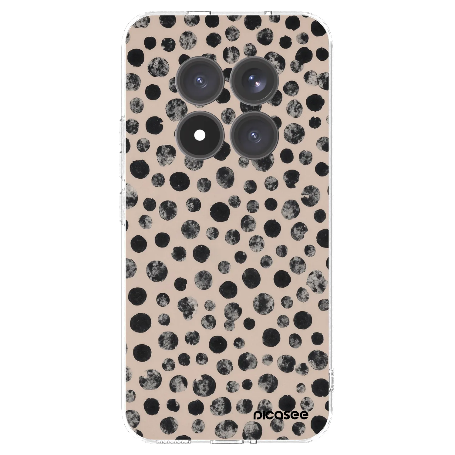 Picasee silikonski prozorni ovitek za Xiaomi Redmi Note 15 Pro+ - Dots
