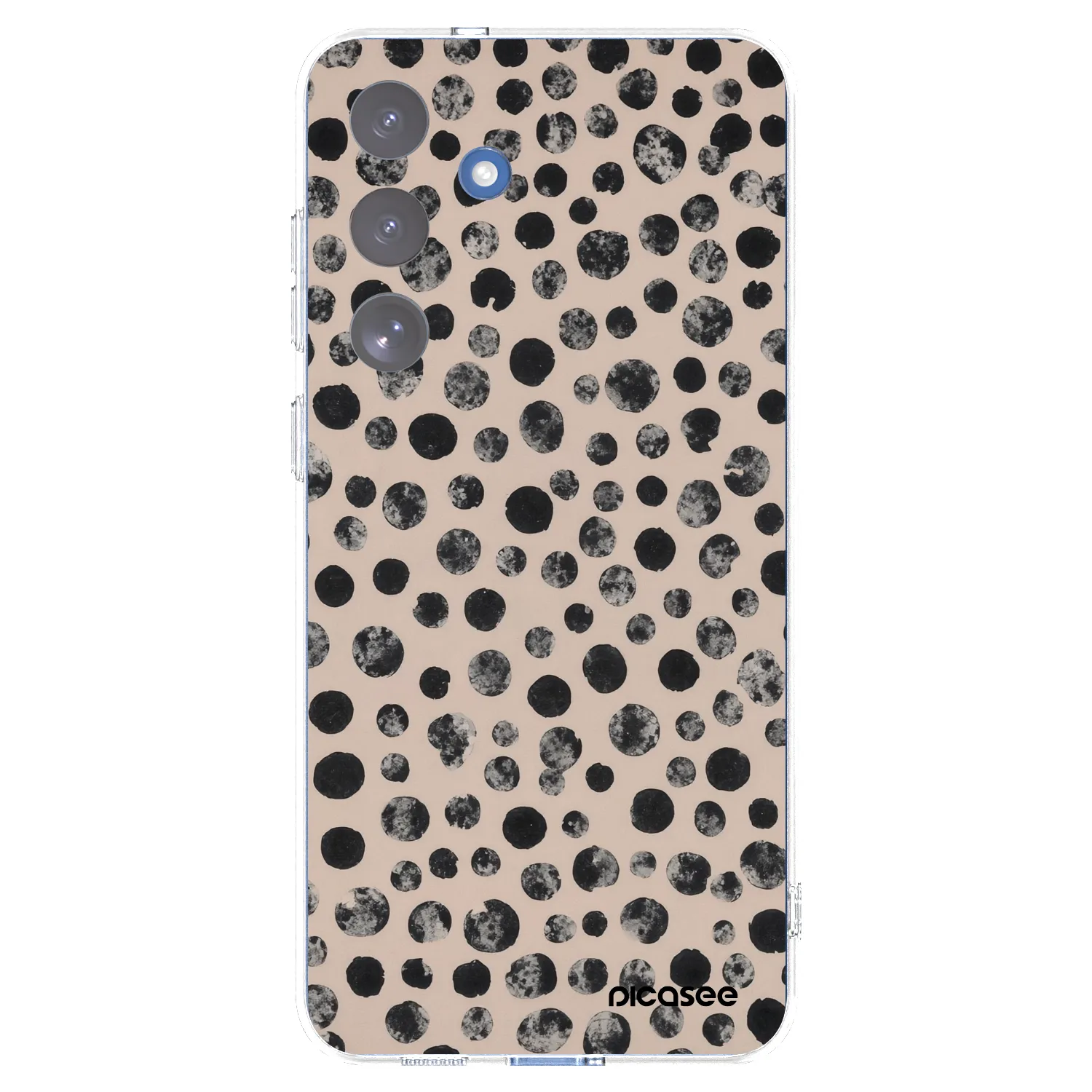 Picasee silikonski prozorni ovitek za Samsung Galaxy S25 FE 5G - Dots