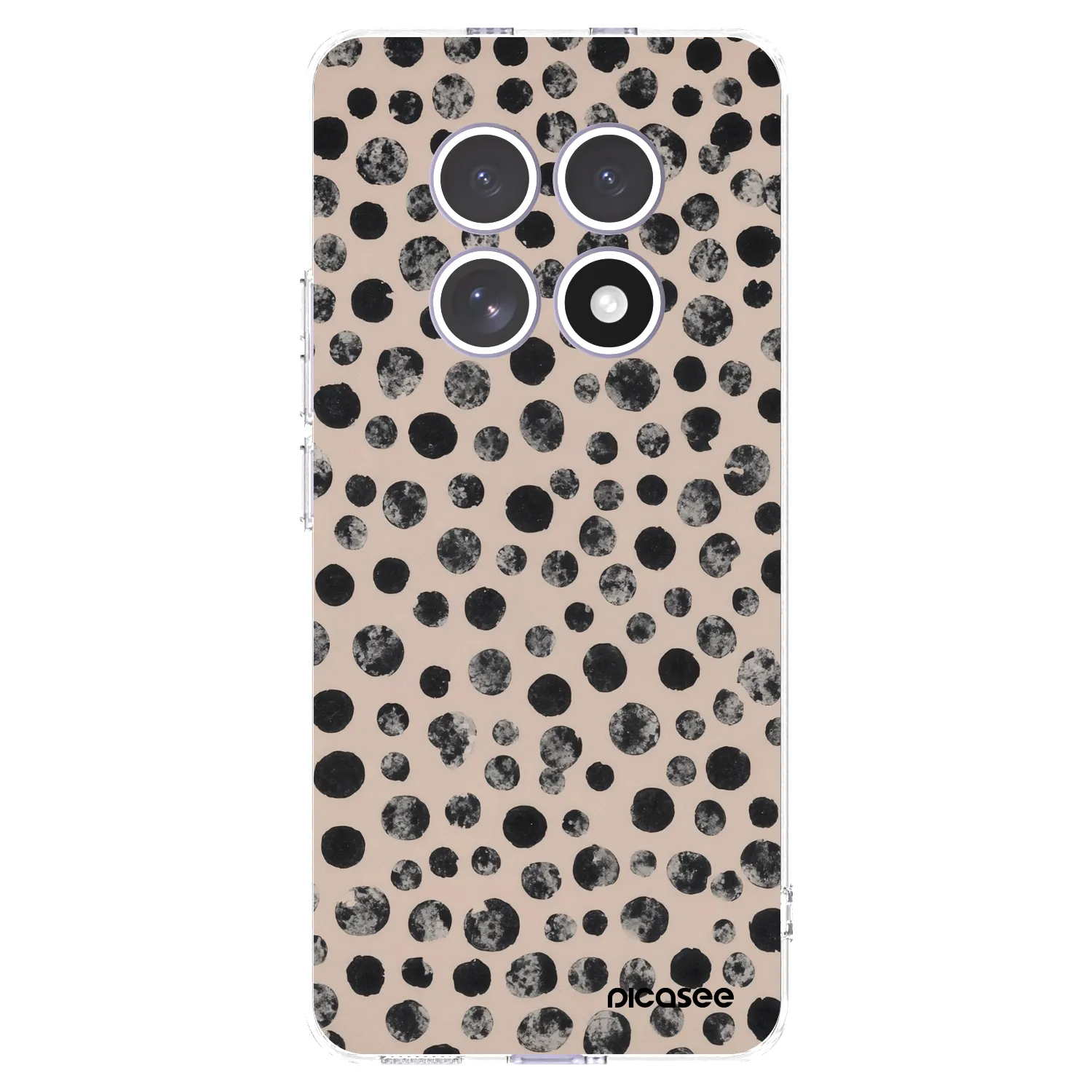 Picasee silikonski prozorni ovitek za Xiaomi Redmi Note 15 - Dots