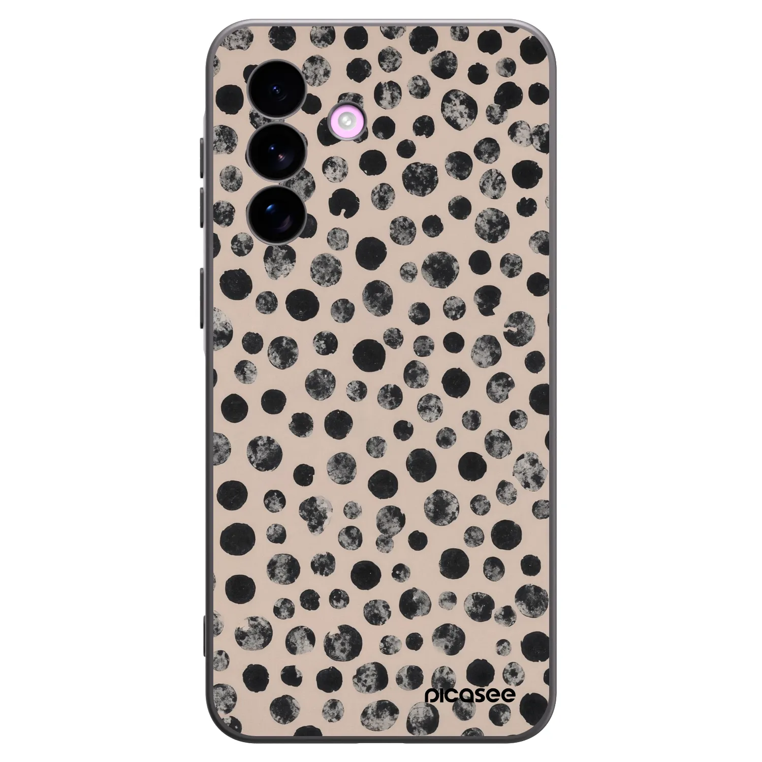 Picasee silikonski črni ovitek za Samsung Galaxy A57 5G - Dots