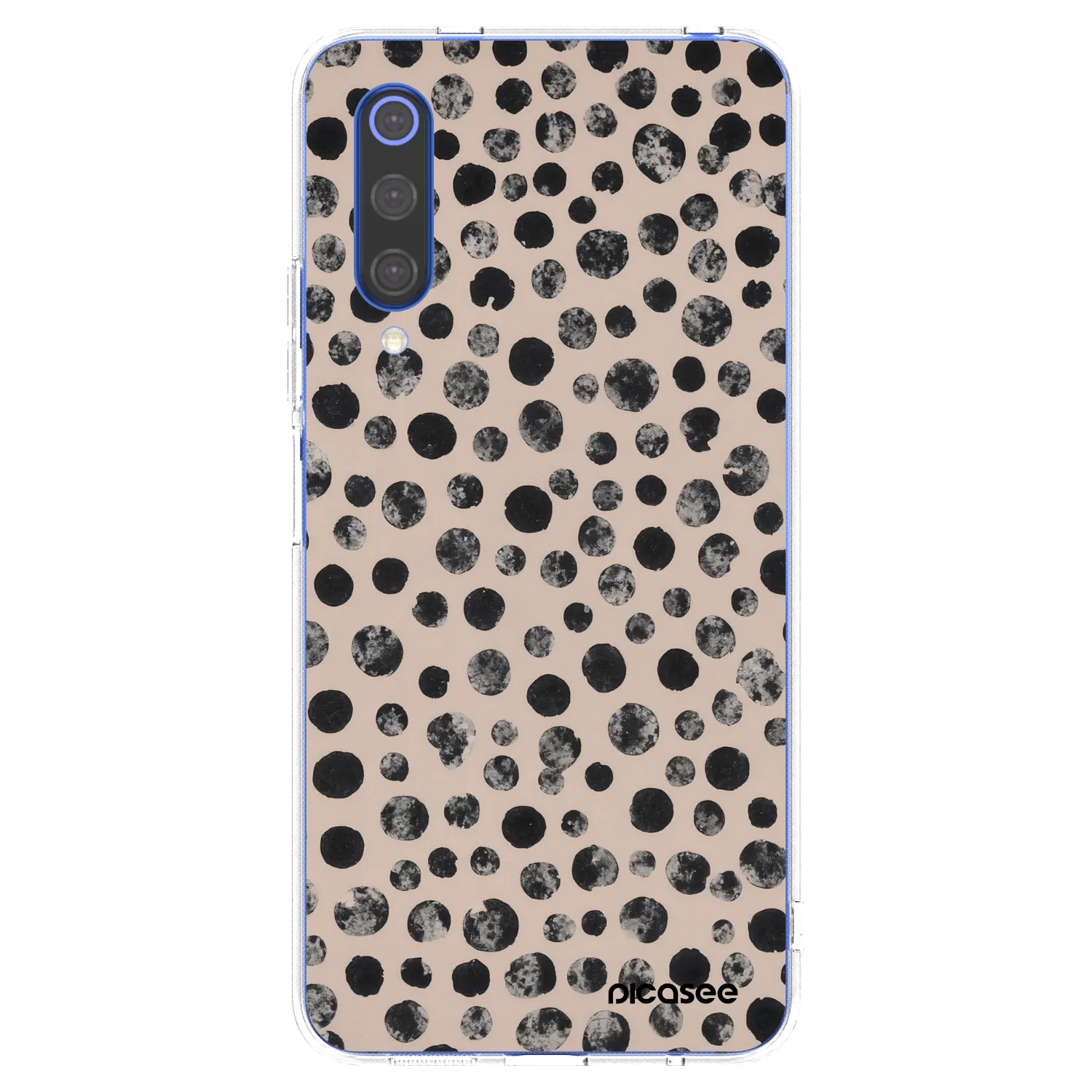 Picasee silikonski prozorni ovitek za Xiaomi Mi 9 SE - Dots