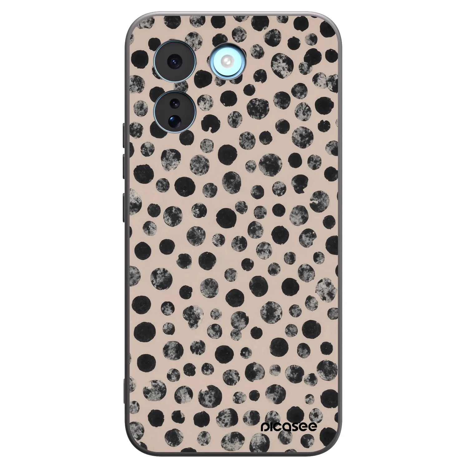 Picasee silikonski črni ovitek za Xiaomi Redmi Note 17 Pro MAX 5G - Dots