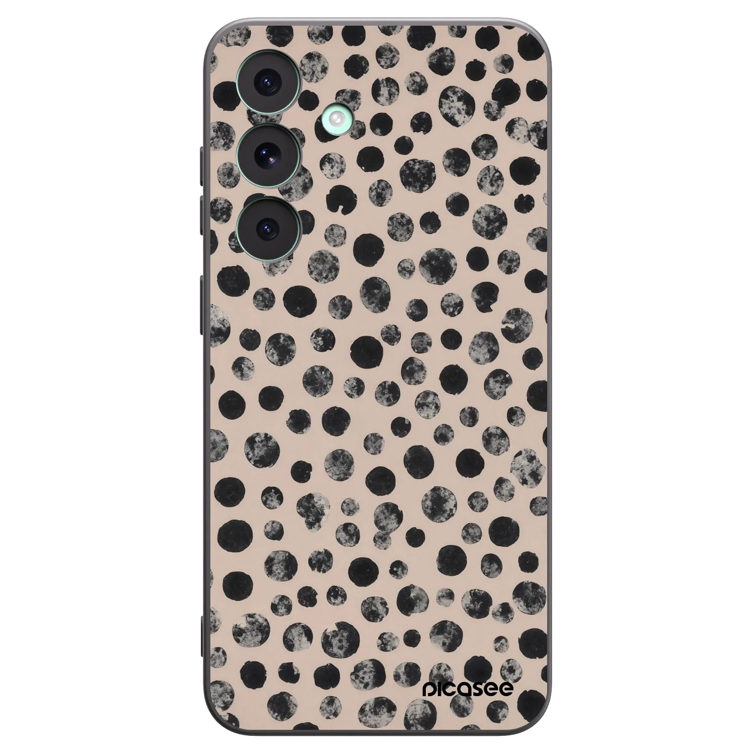 Picasee silikonski črni ovitek za Samsung Galaxy S26 FE - Dots