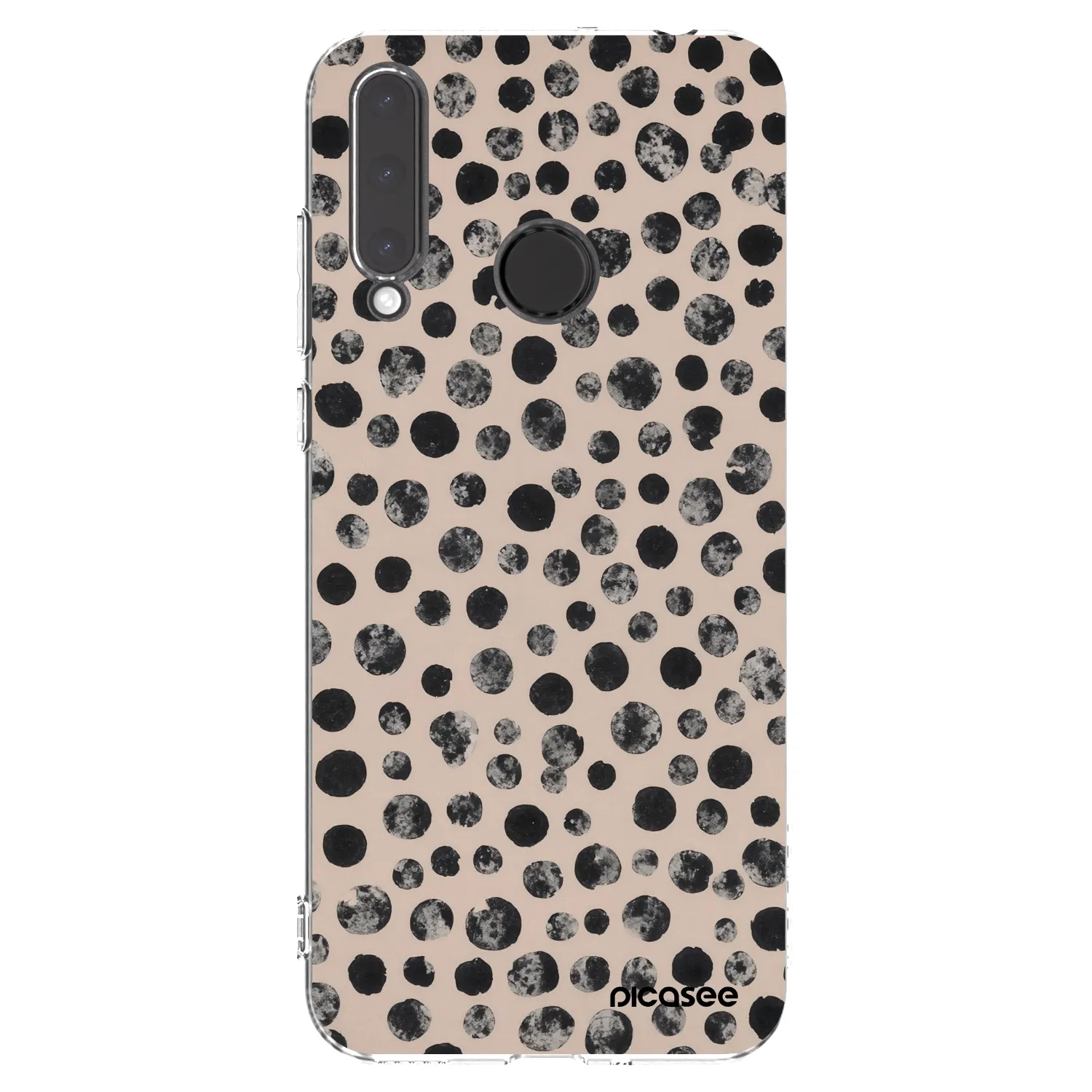 Picasee silikonski prozorni ovitek za Honor 20 Lite - Dots