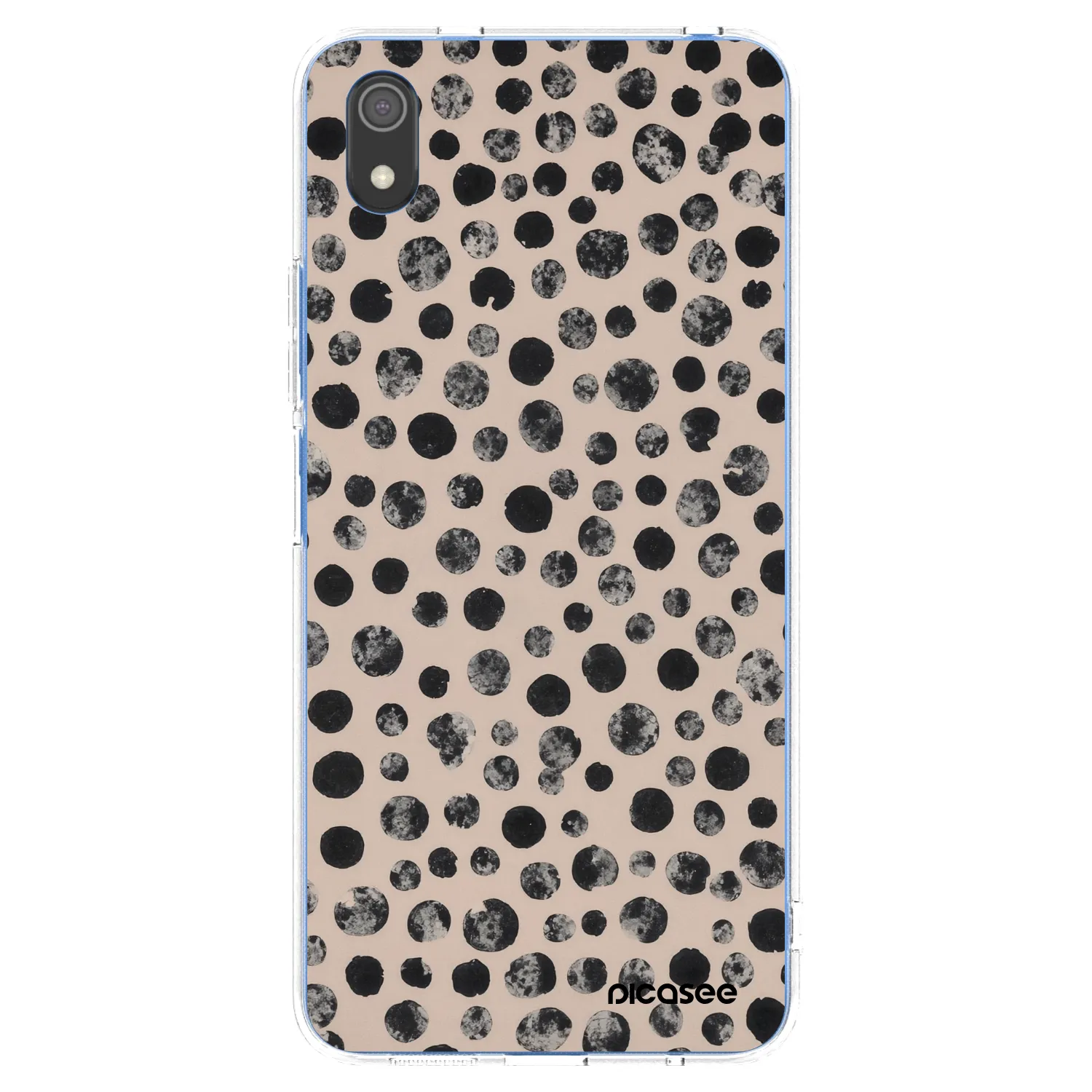 Picasee silikonski prozorni ovitek za Xiaomi Redmi 7A - Dots