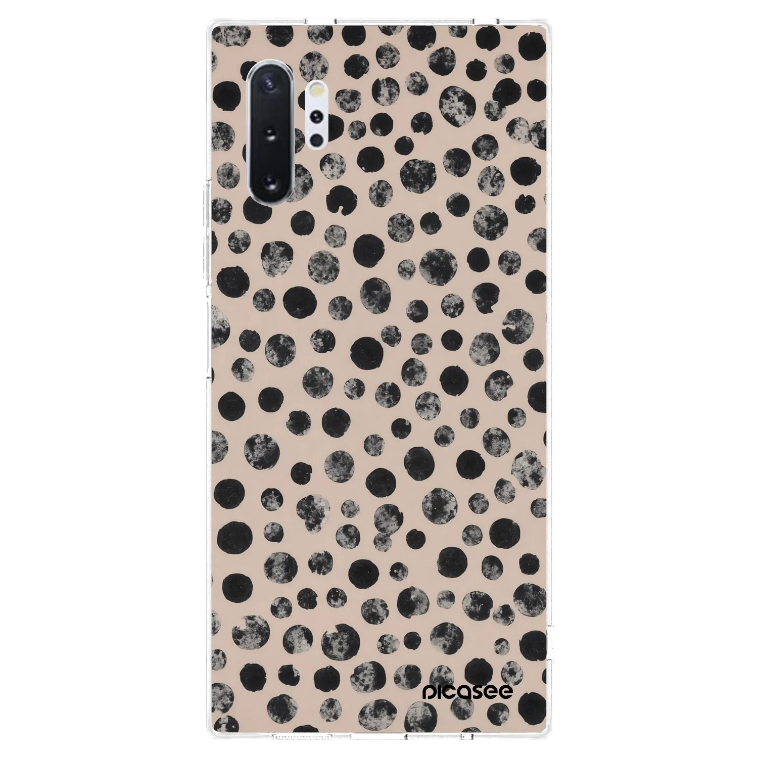 Picasee silikonski prozorni ovitek za Samsung Galaxy Note 10+ N975F - Dots