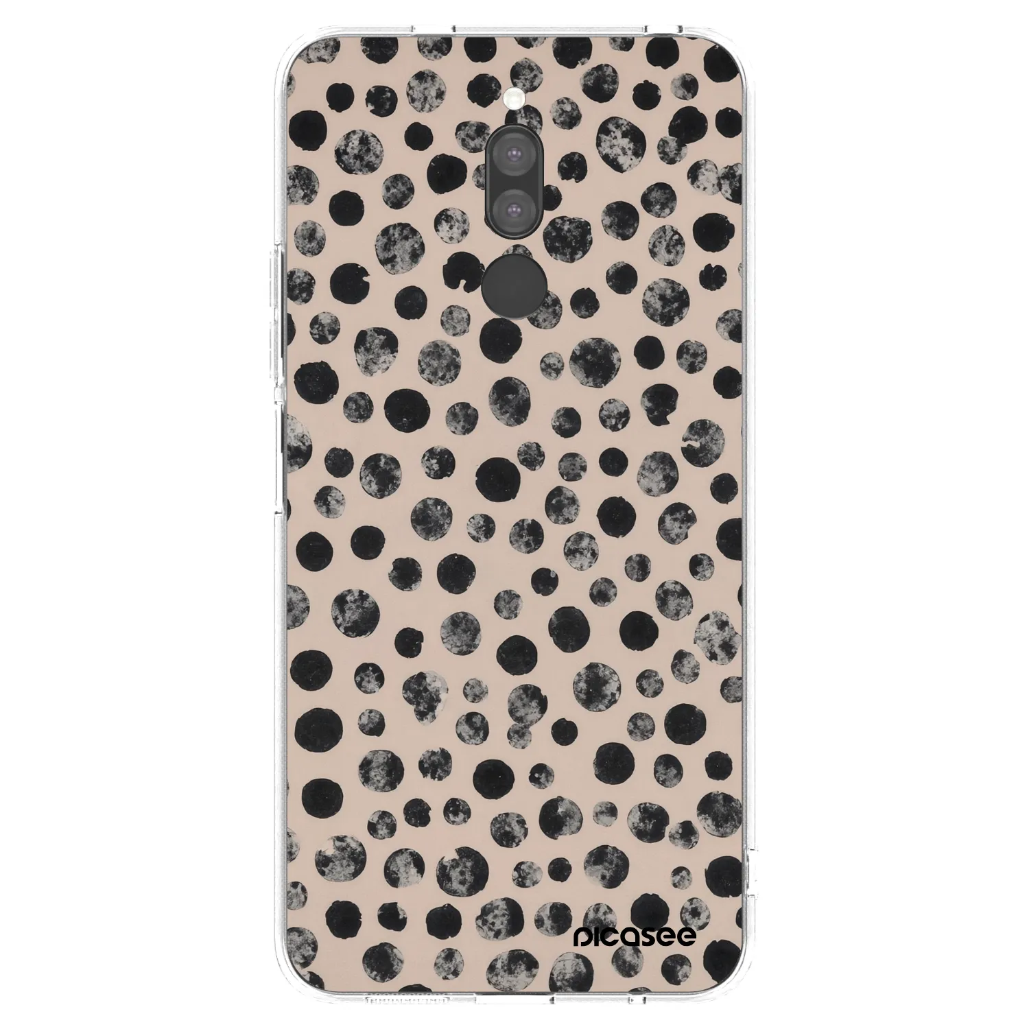 Picasee silikonski prozorni ovitek za Xiaomi Redmi 8 - Dots