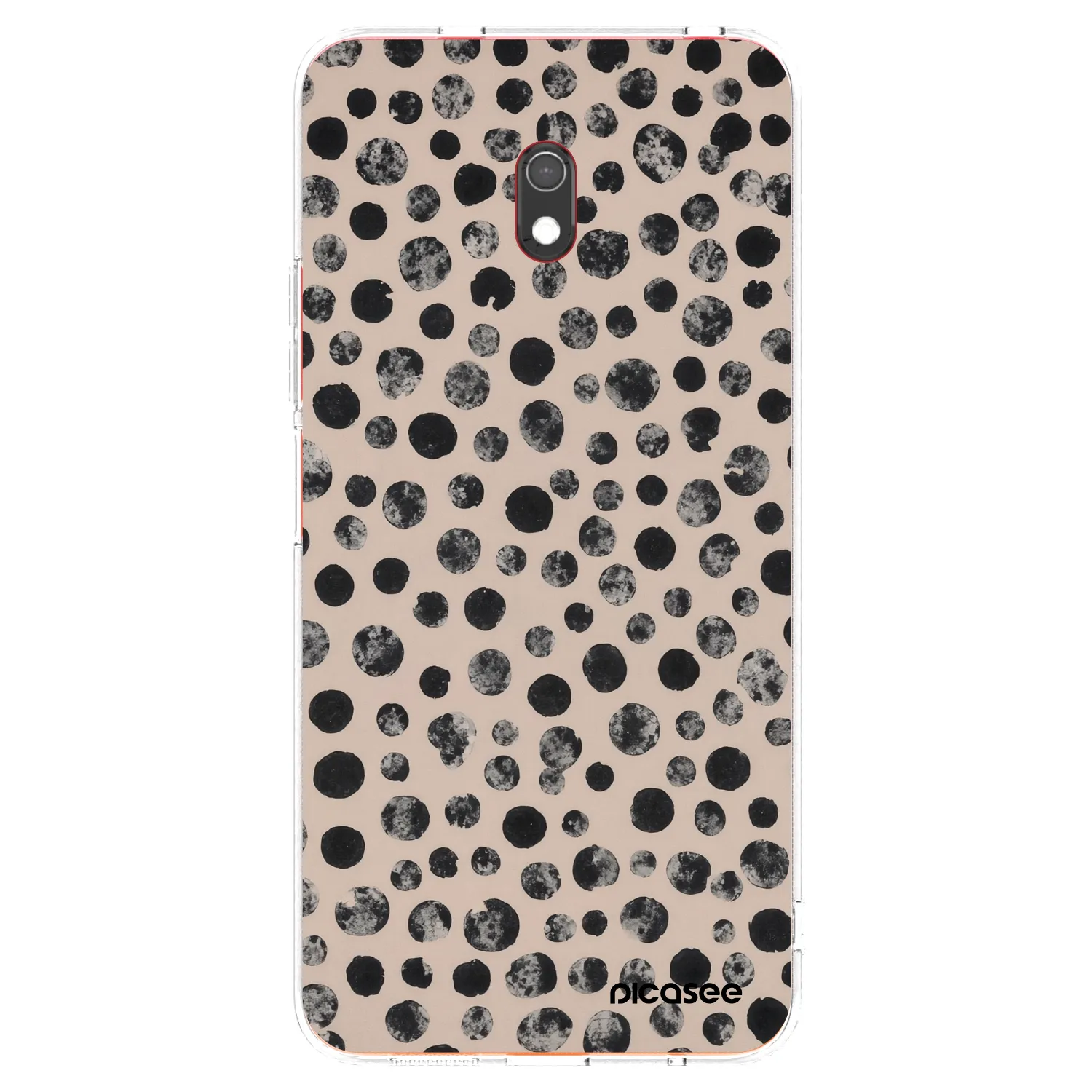 Picasee silikonski prozorni ovitek za Xiaomi Redmi 8A - Dots