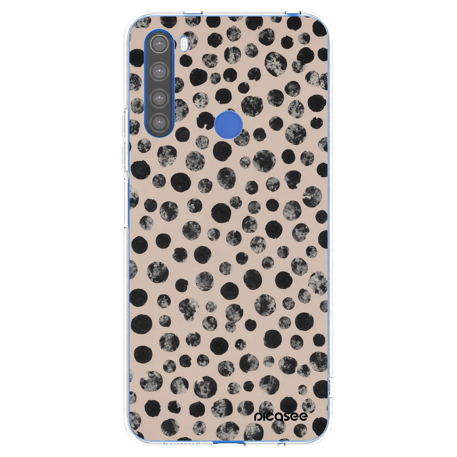 Picasee silikonski prozorni ovitek za Xiaomi Redmi Note 8T - Dots