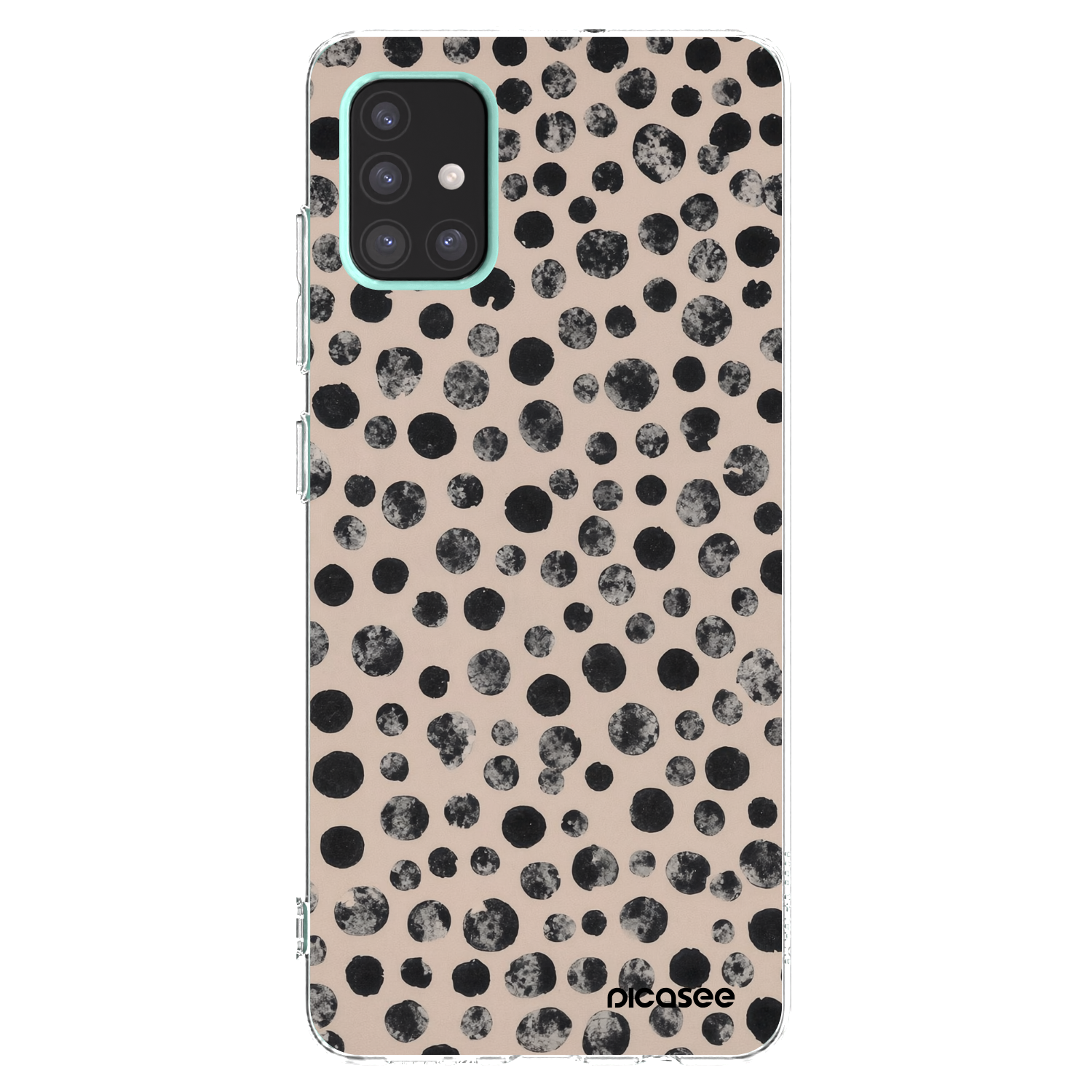 Picasee silikonski prozorni ovitek za Samsung Galaxy A51 A515F - Dots