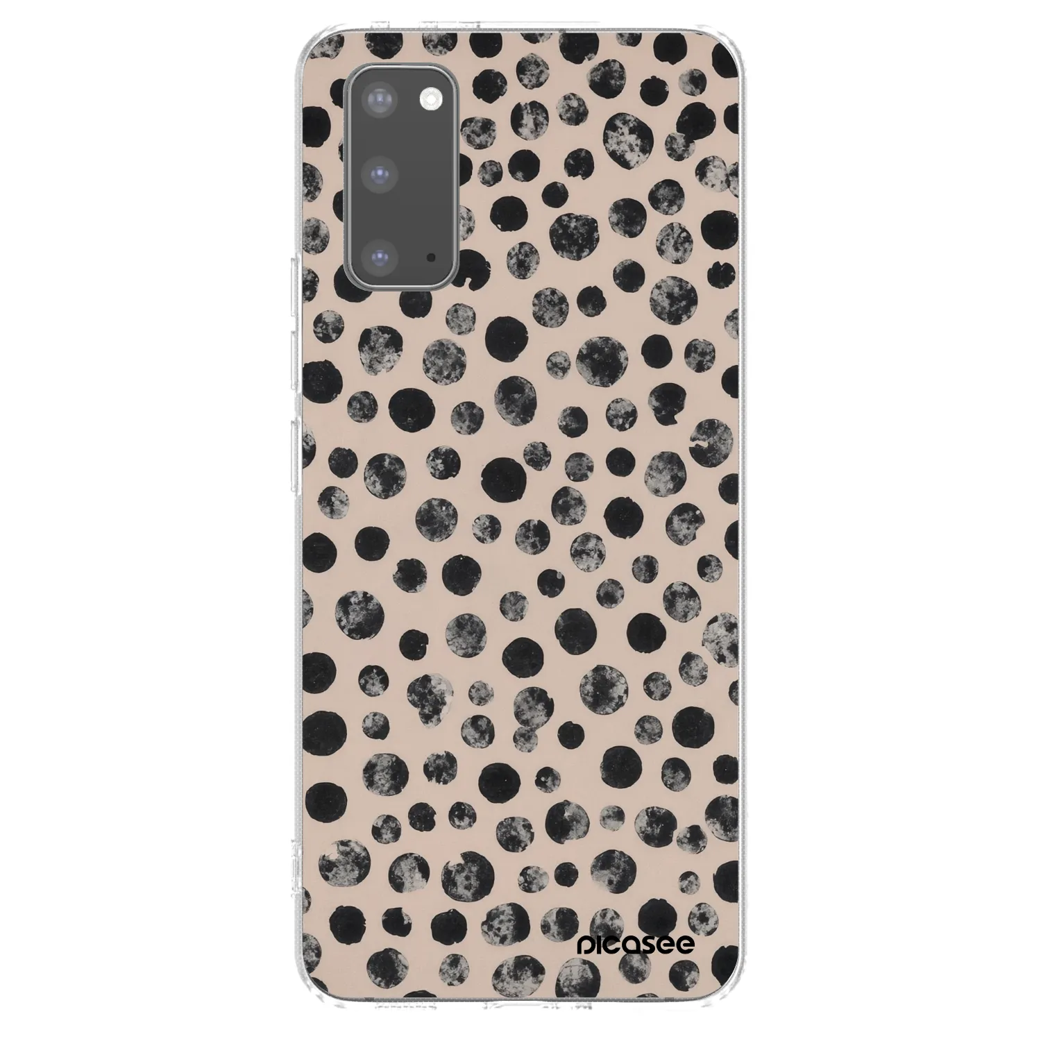 Picasee silikonski prozorni ovitek za Samsung Galaxy S20 G980F - Dots