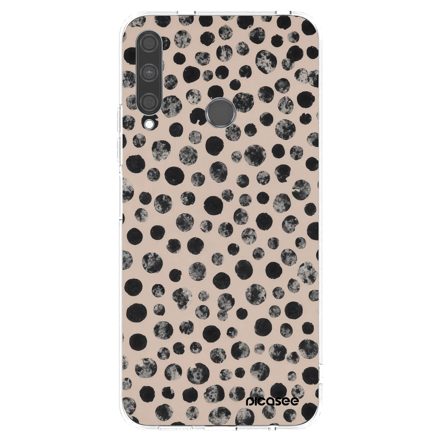 Picasee silikonski prozorni ovitek za Huawei P40 Lite E - Dots