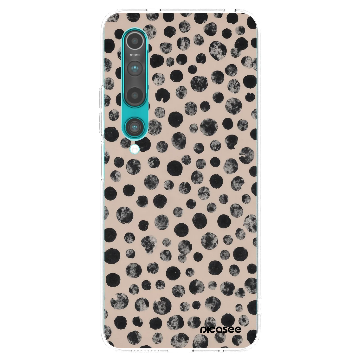 Picasee silikonski prozorni ovitek za Xiaomi Mi 10 - Dots